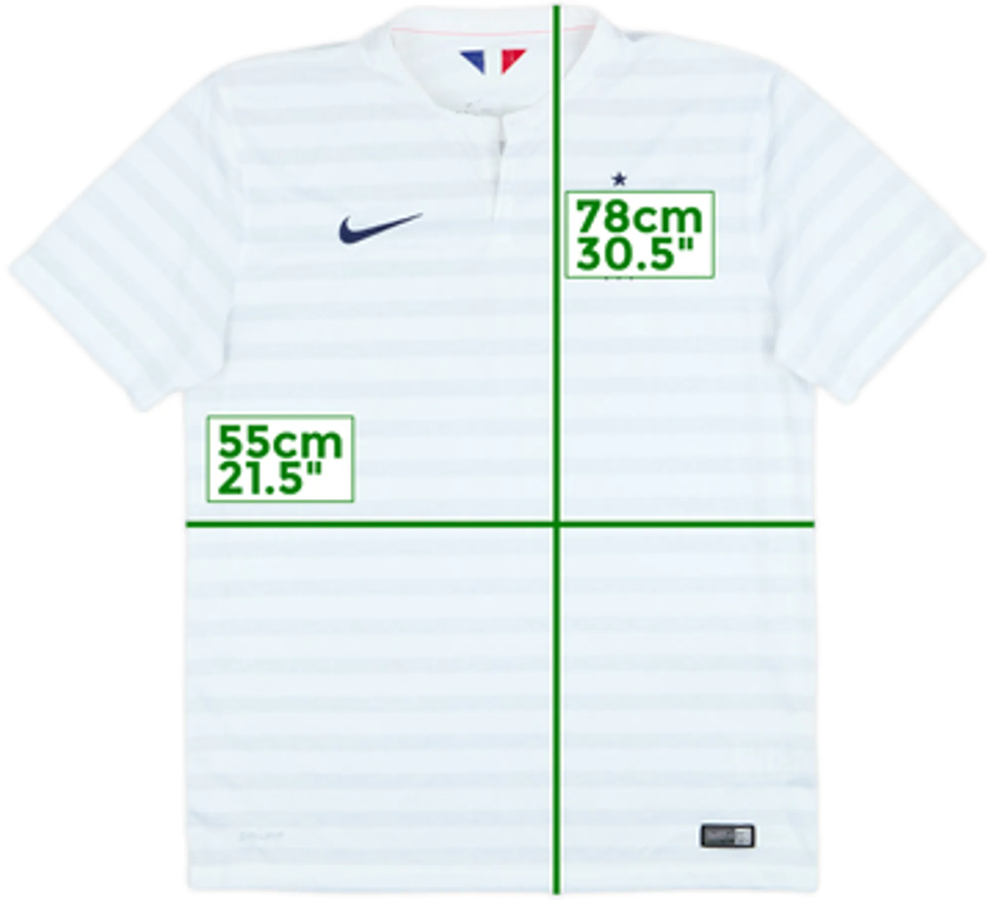 2014-15 France Away Shirt - 5/10 - (L)