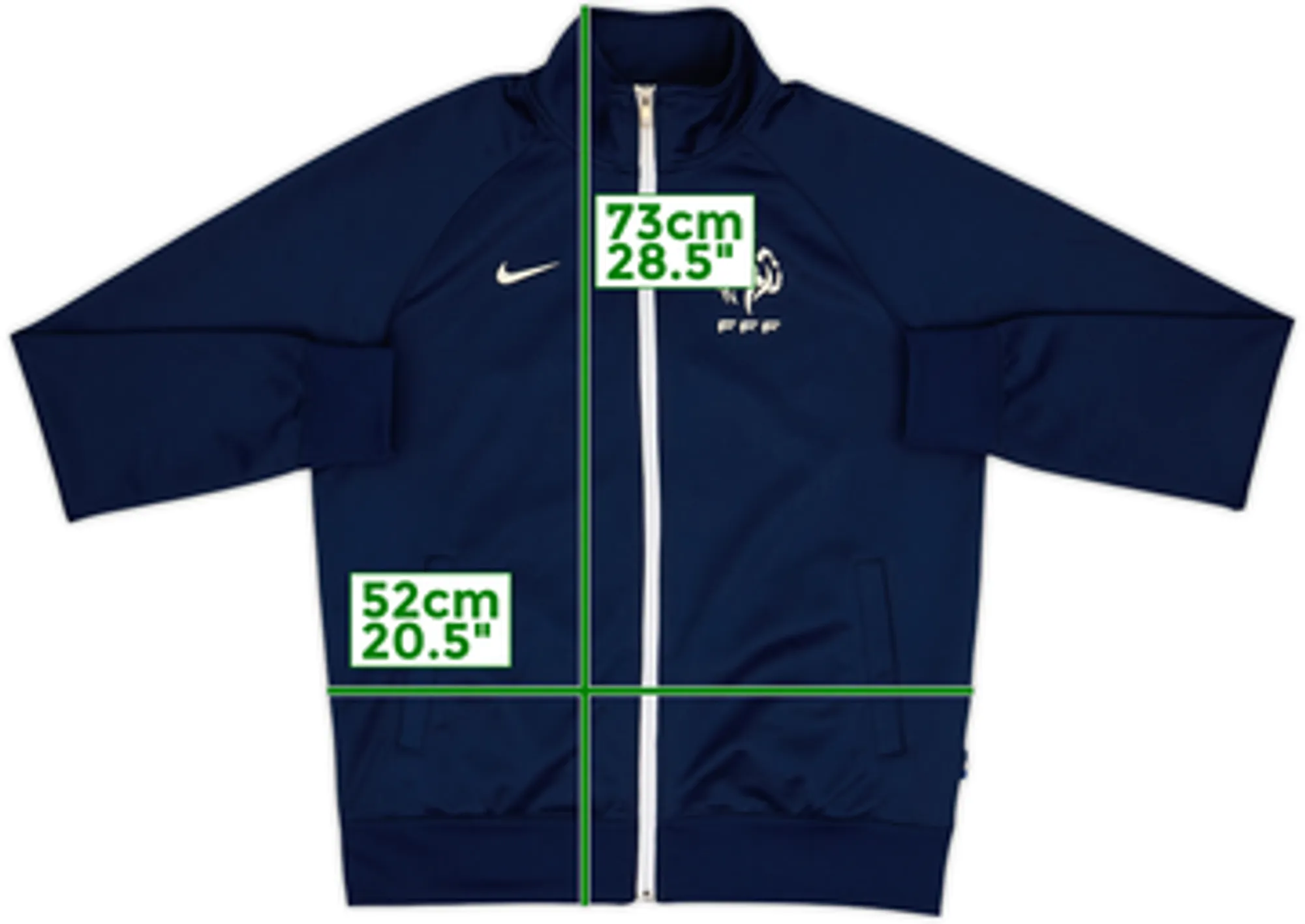 2014-15 France Nike Track Jacket - 8/10 - (L)