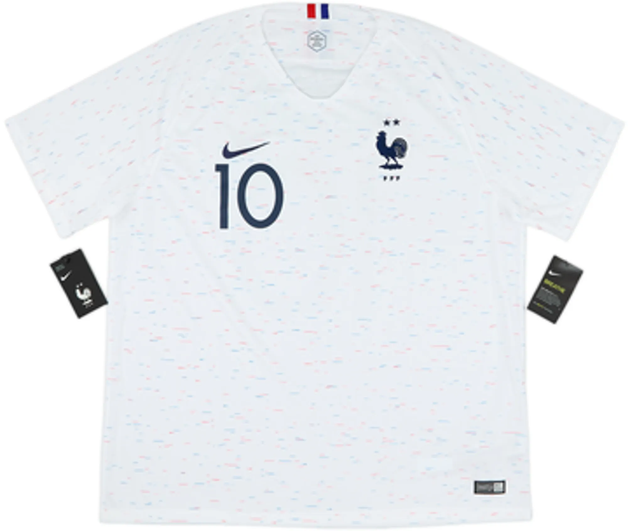 2018 France Away Shirt Mbappe #10 (XXL)