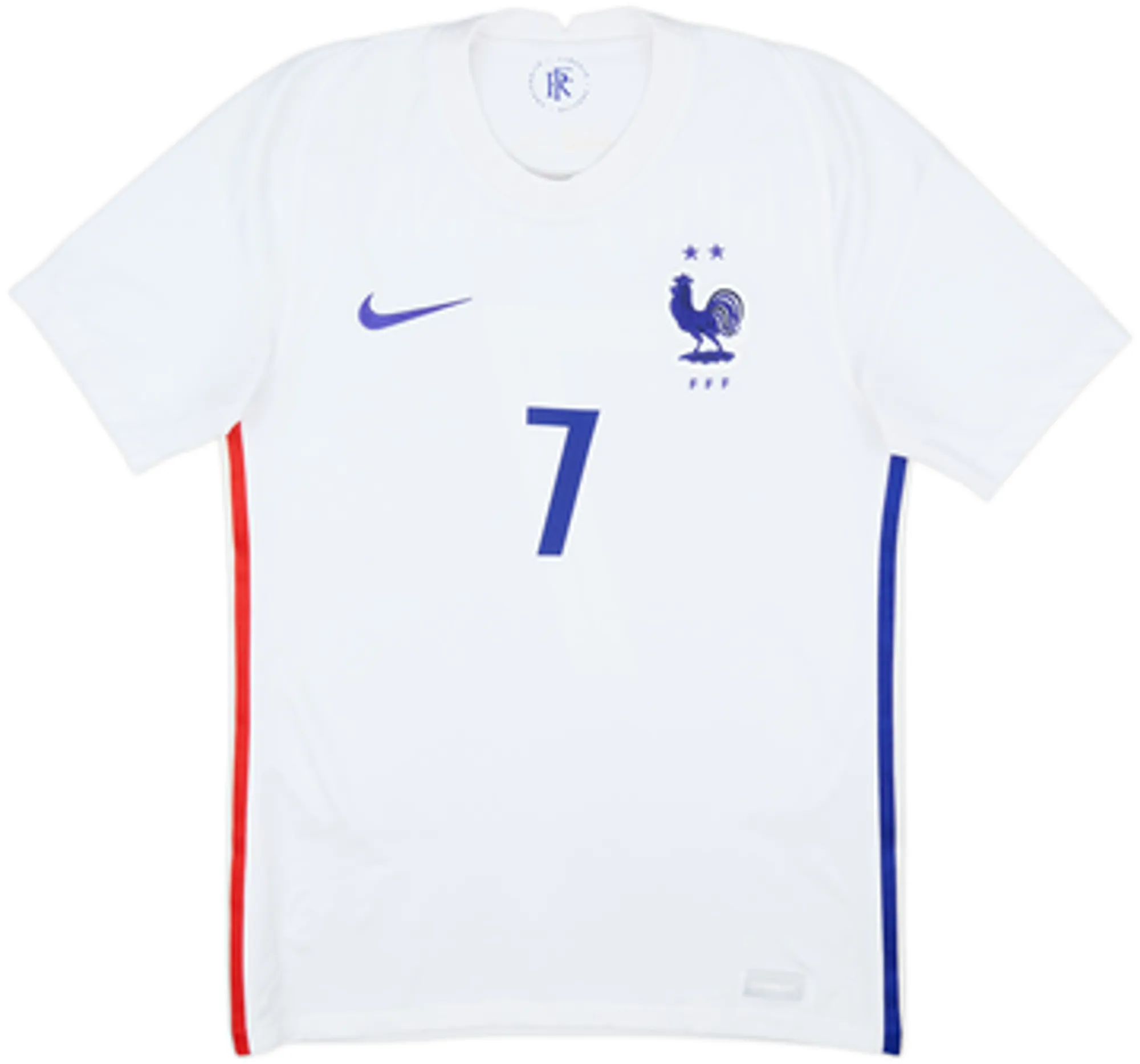 2020-21 France Away Shirt Griezmann #7 - 7/10 - (XS)