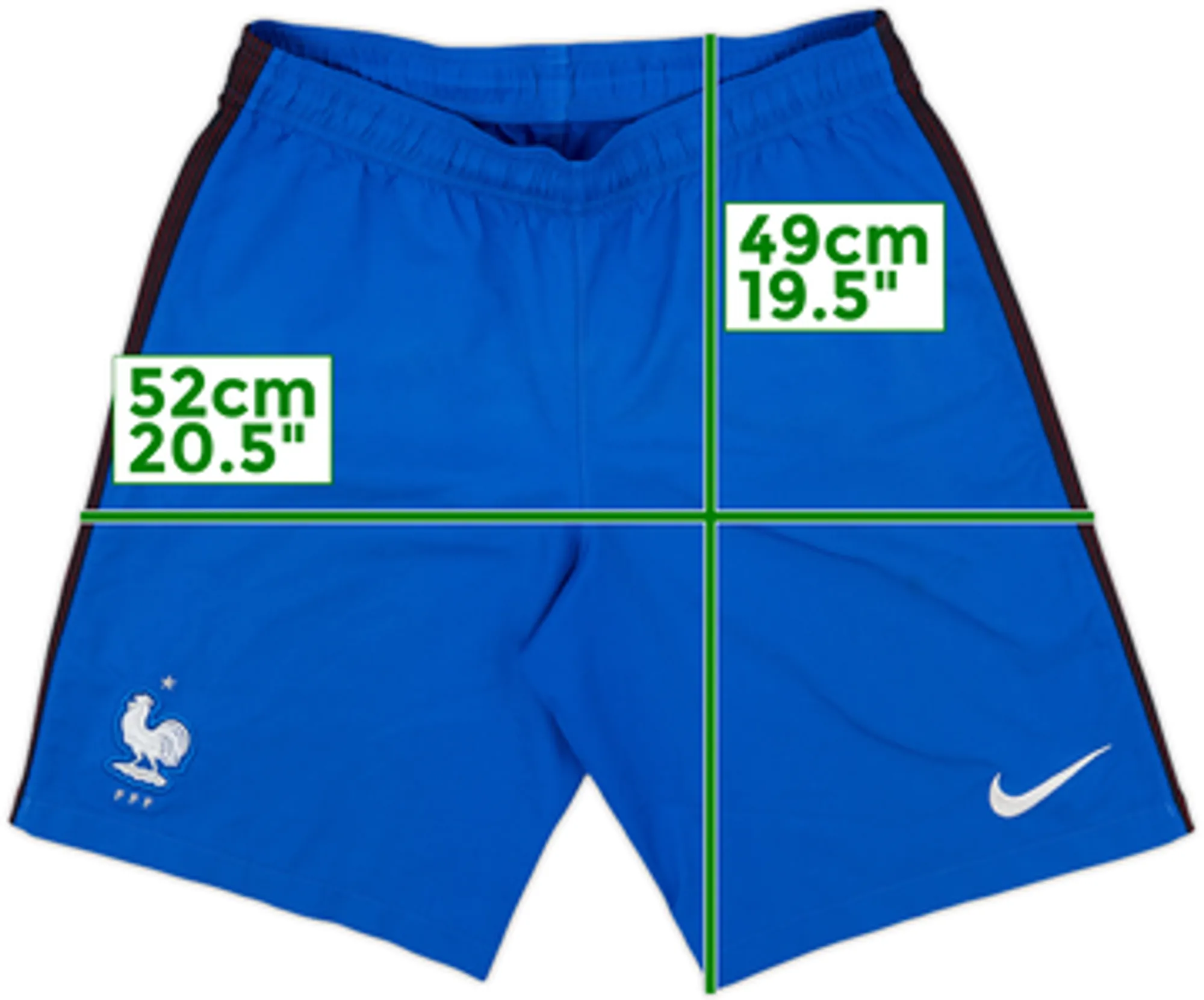 2016-17 France Home Shorts - 7/10 - (M)