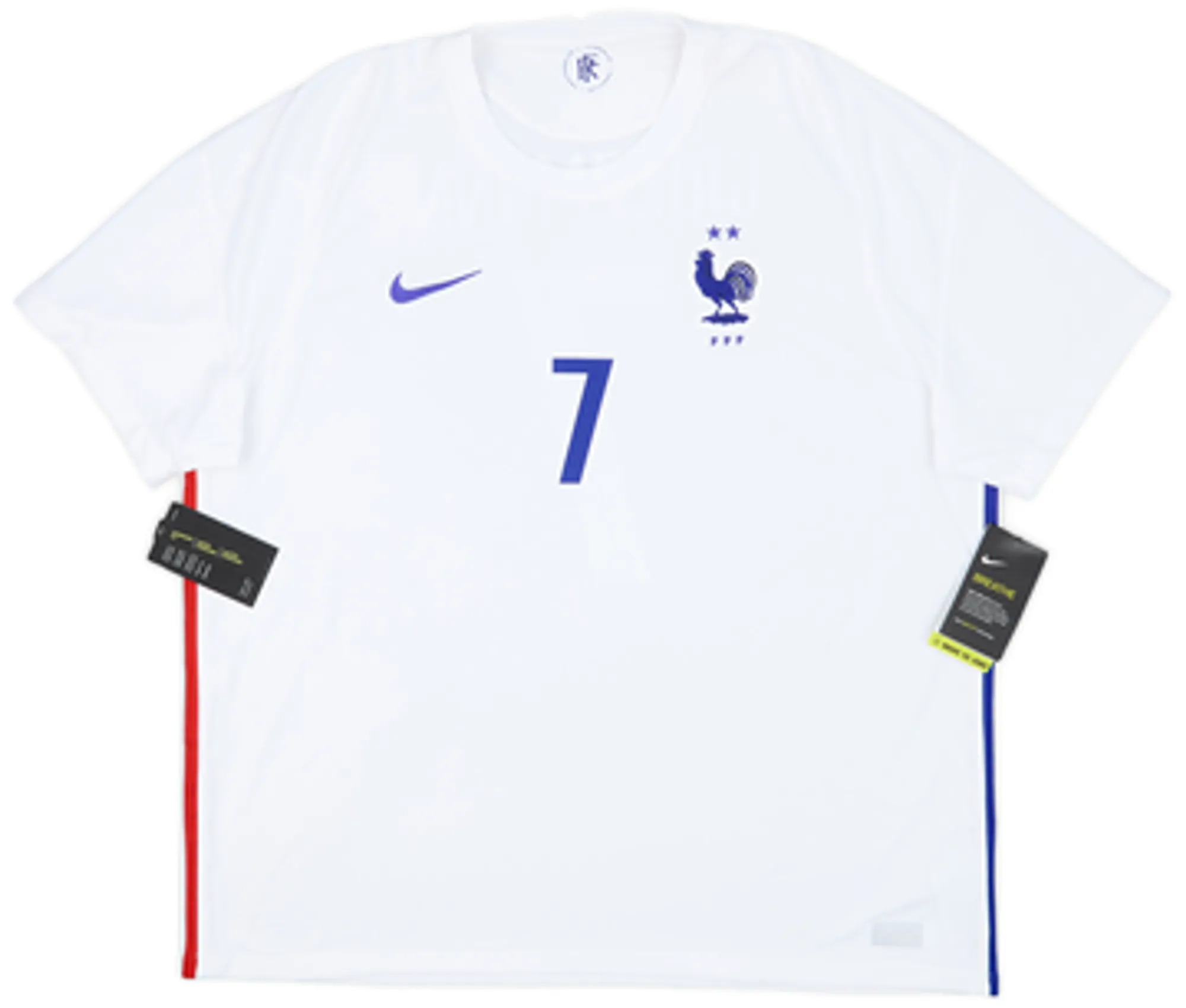 2020-21 France Away Shirt Griezmann #7 (S)