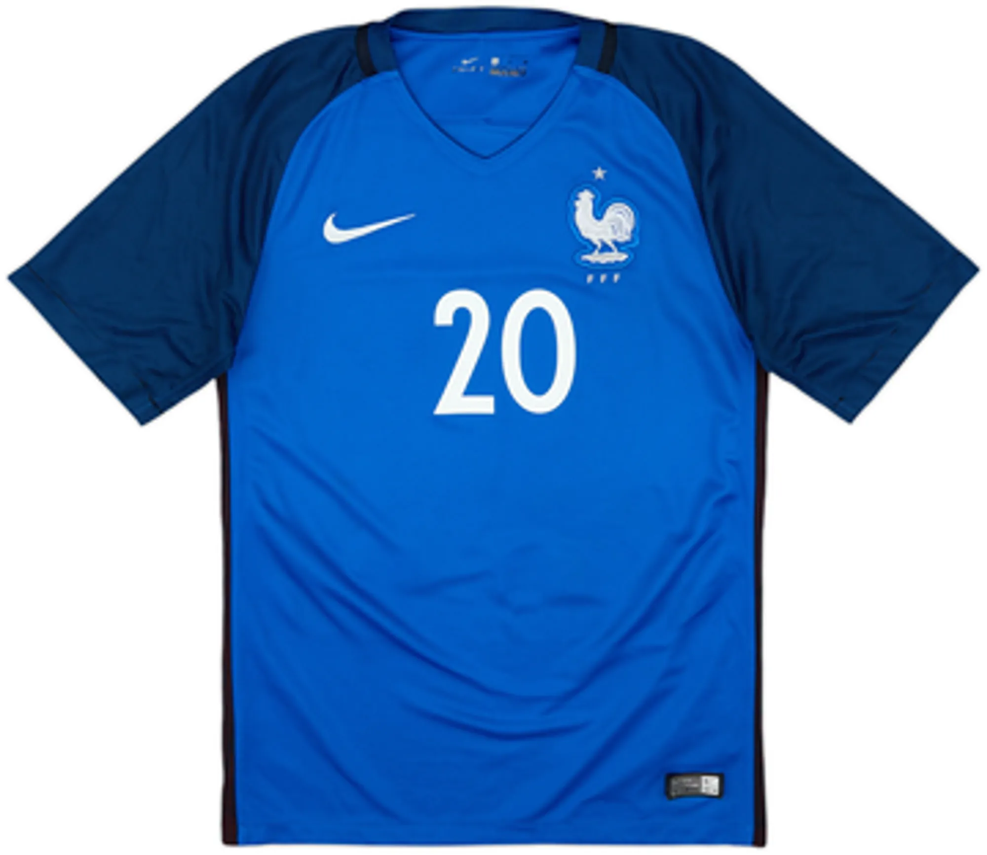 2016-17 France Home Shirt Mbappe #20 - 5/10 - (S)