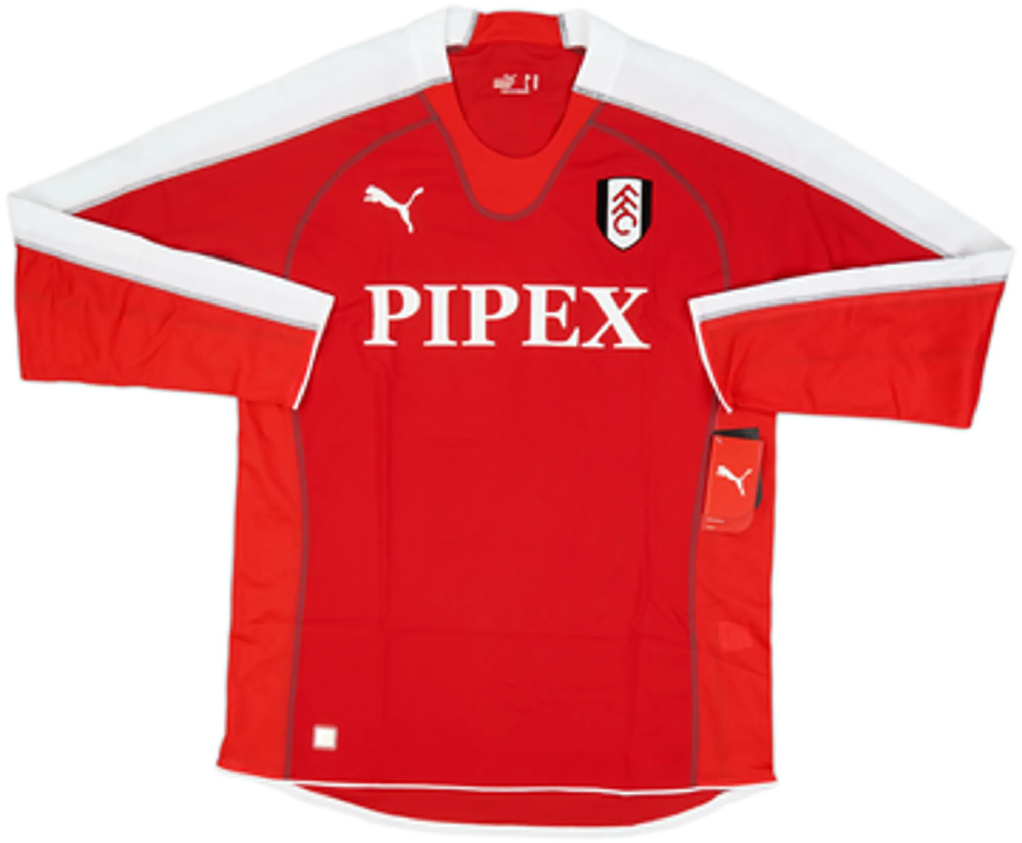 2005-06 Fulham Away L/S Shirt Malbranque #4 (XL)