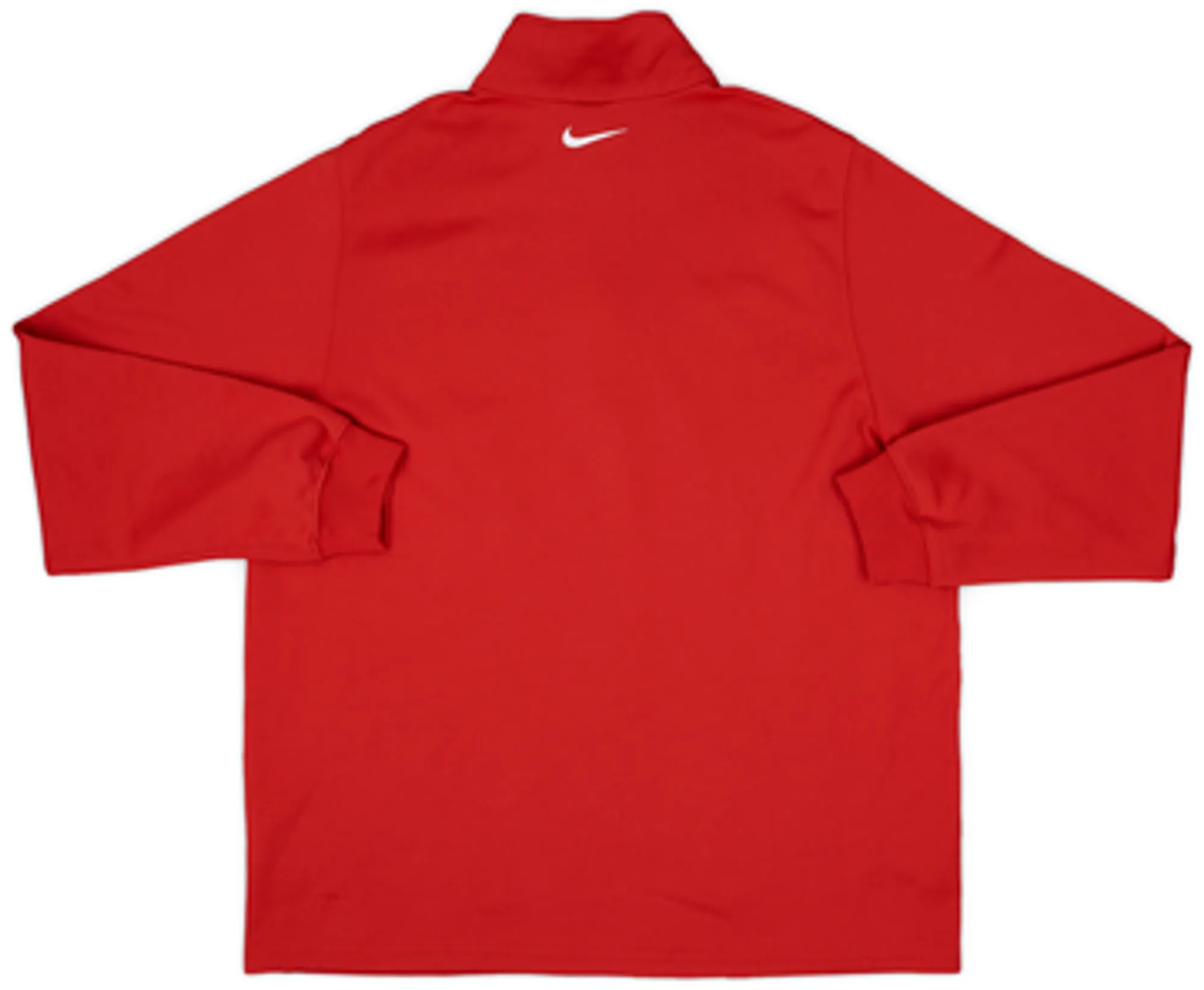 2007-08 Fulham Staff Issue Nike 1/4 Zip Drill Top MP - 9/10 - (L)