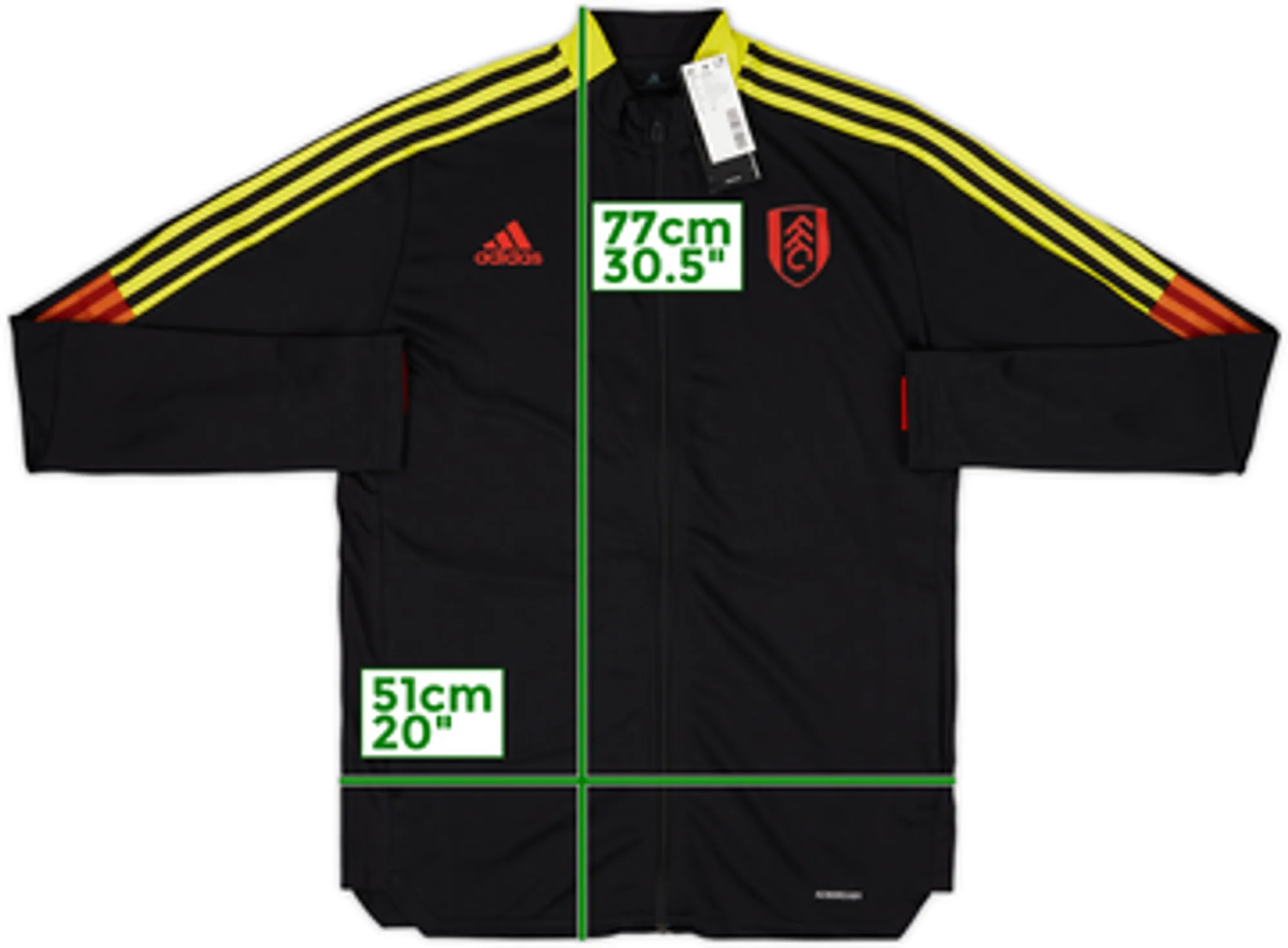 2020-21 Fulham adidas Track Jacket (M)