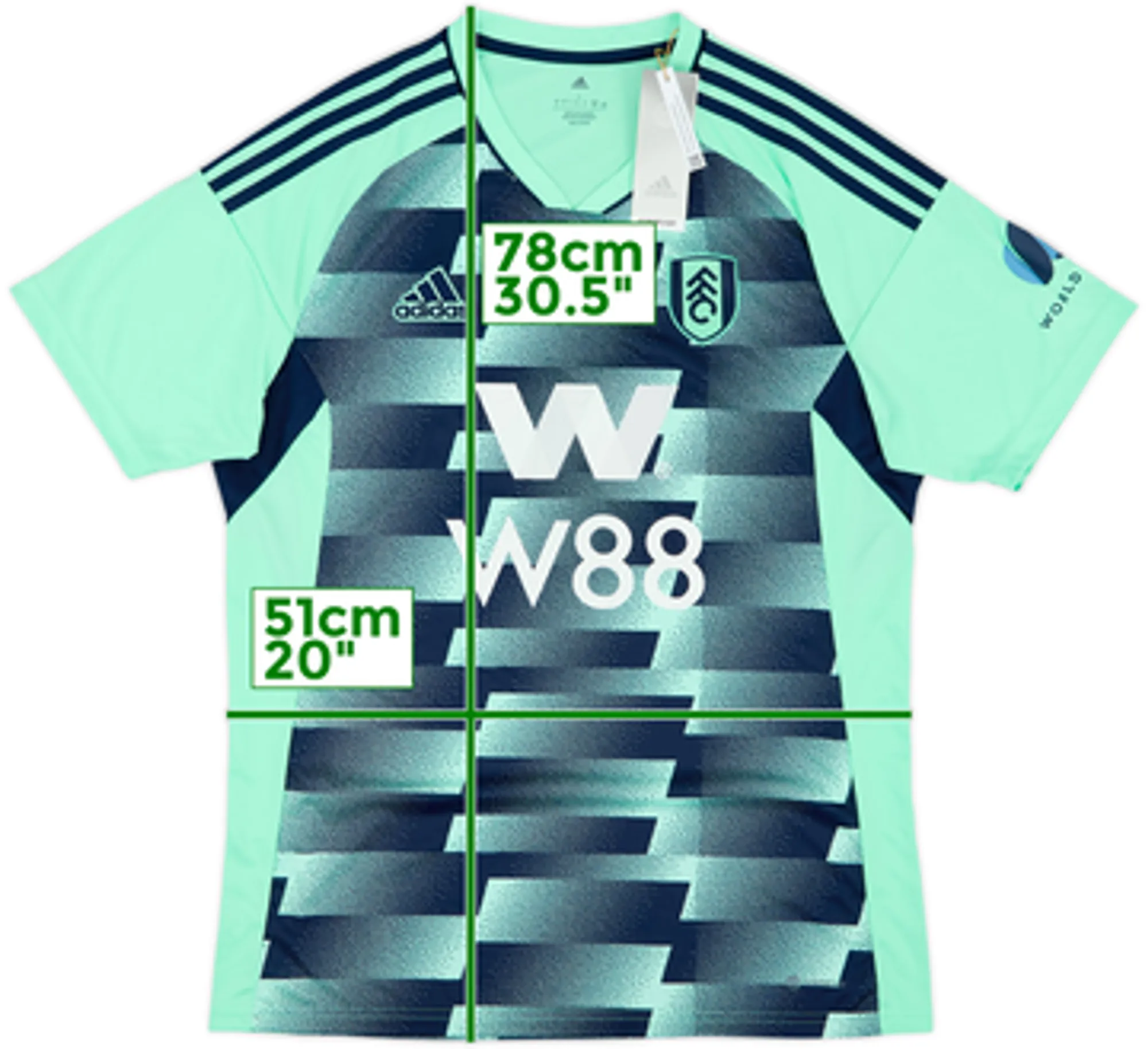 2022-23 Fulham Away Shirt (L)