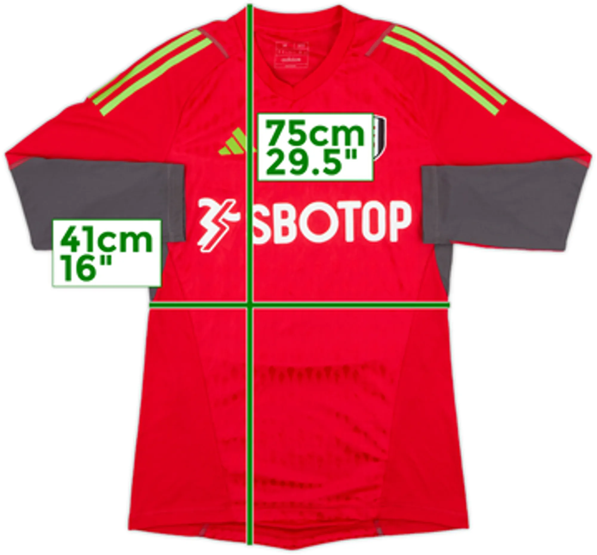 2023-24 Fulham GK Shirt - 8/10 - (M)