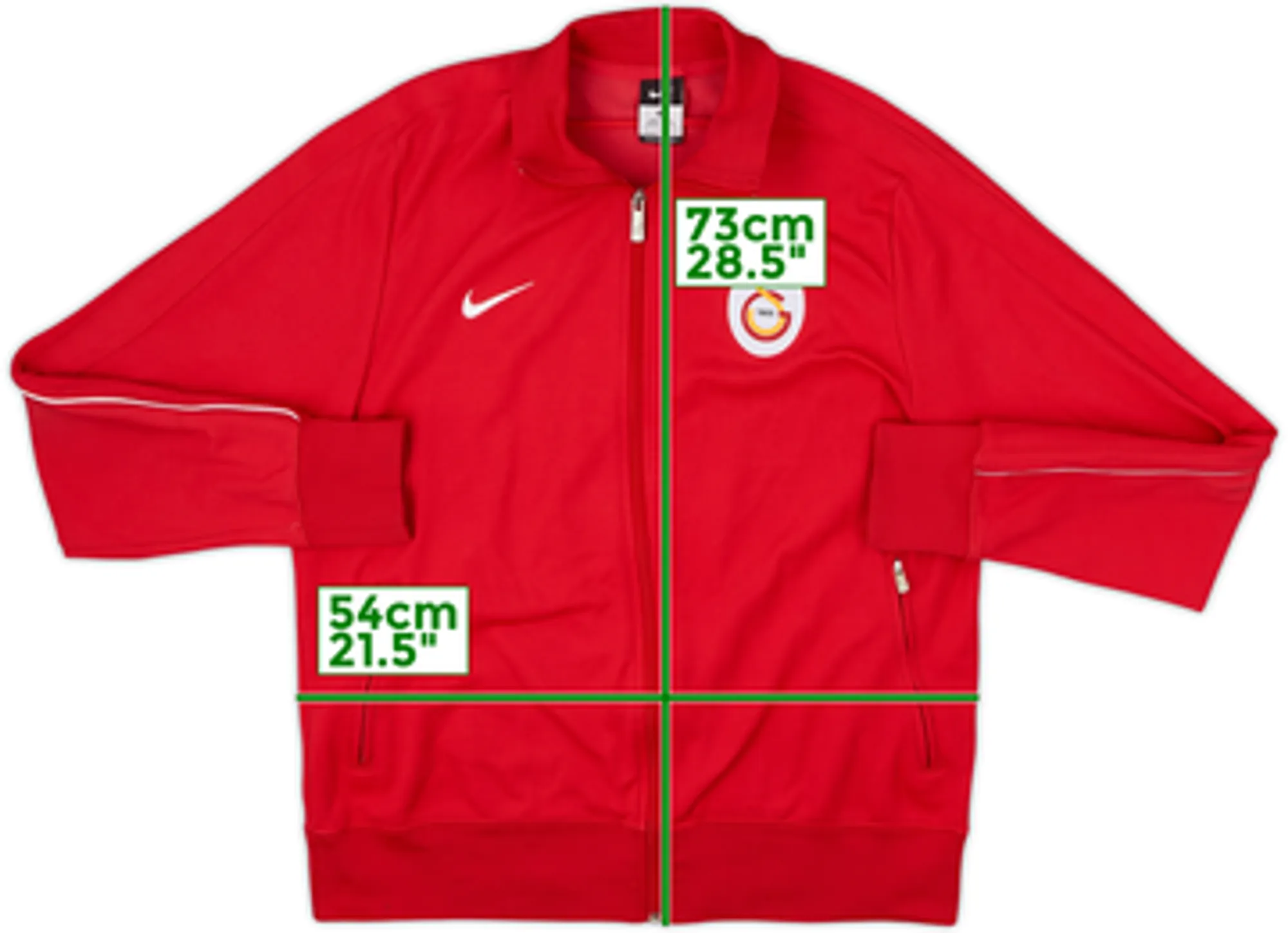 2011-12 Galatasaray Nike Track Jacket - 8/10 - (S)