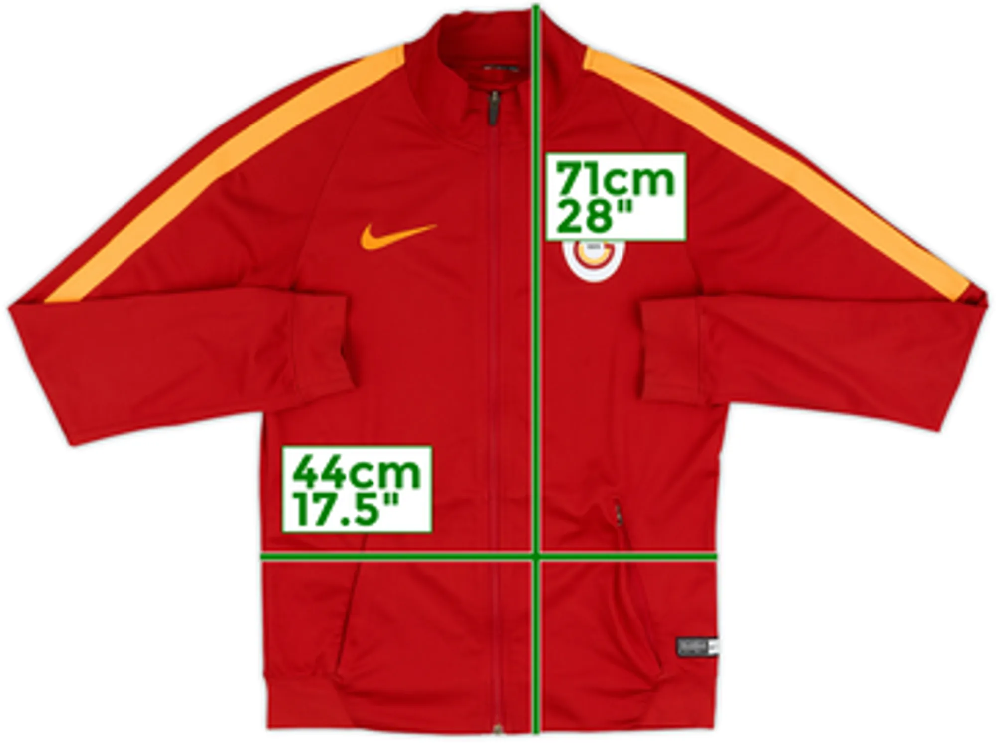 2013-14 Galatasaray Nike Track Jacket - 8/10 - (L)