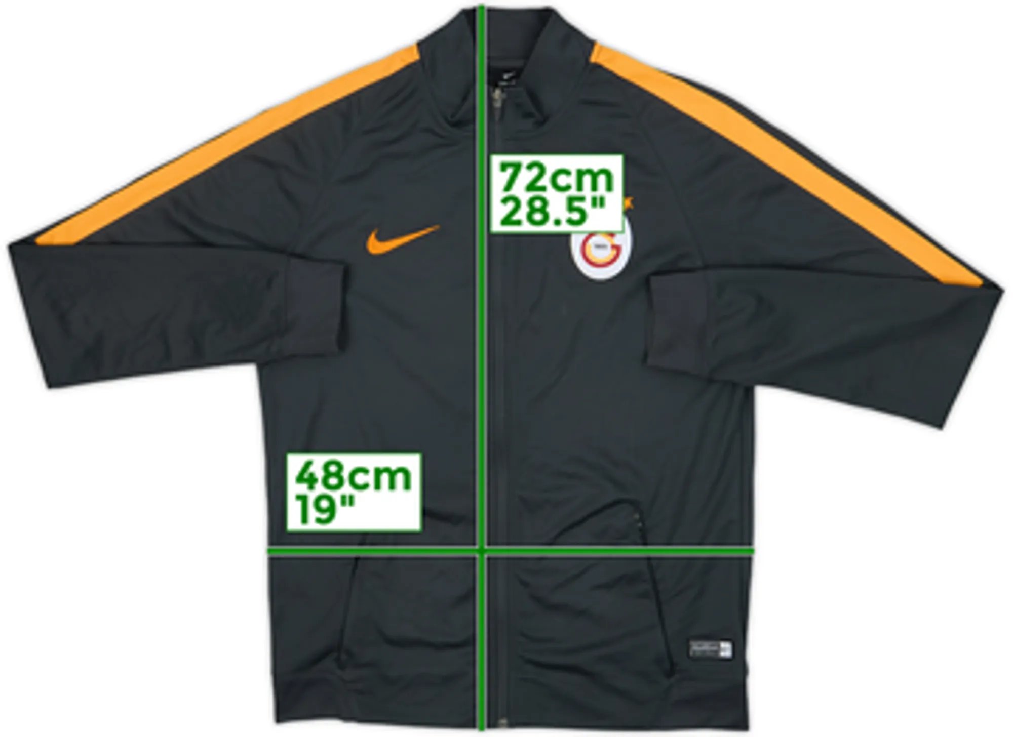 2016-17 Galatasaray Nike Track Jacket - 7/10 - (L)