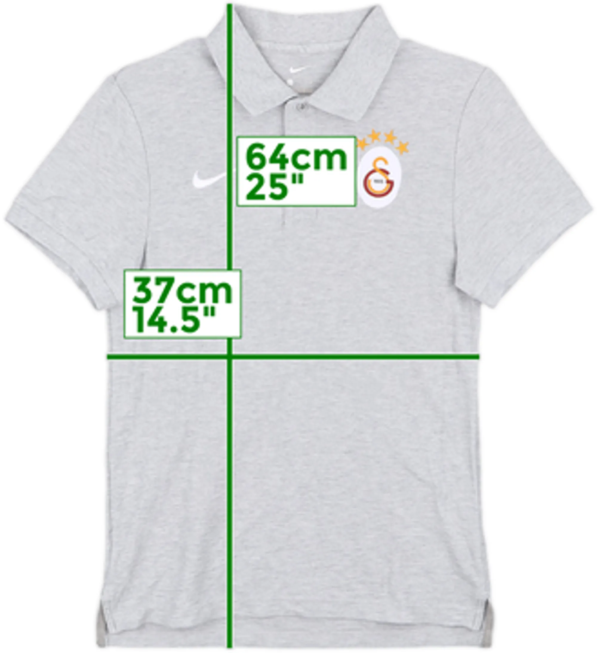 2017-18 Galatasaray Nike Polo Shirt - 9/10 - (S)