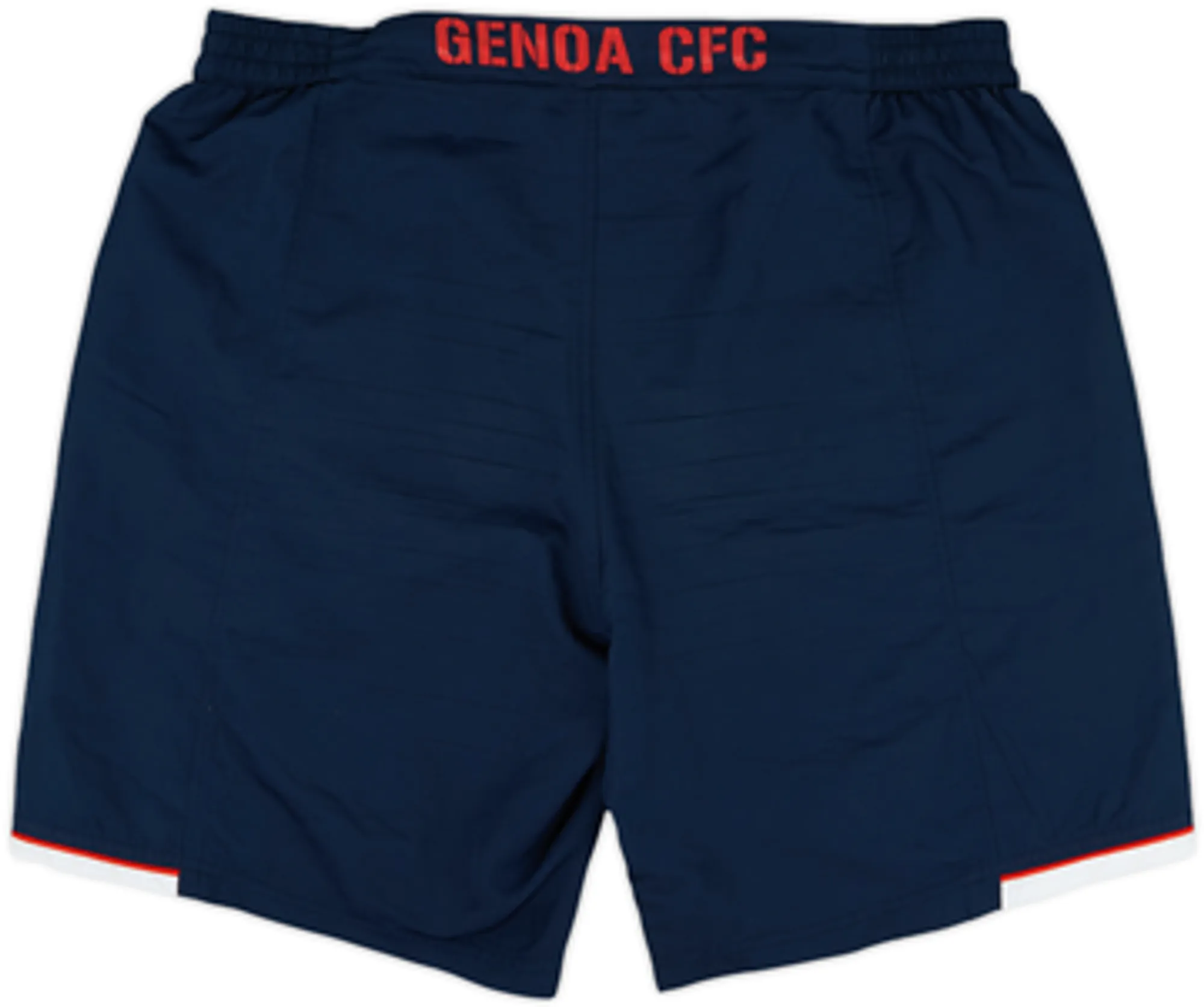2010-11 Genoa Home Shorts - 9/10 - (XXL)