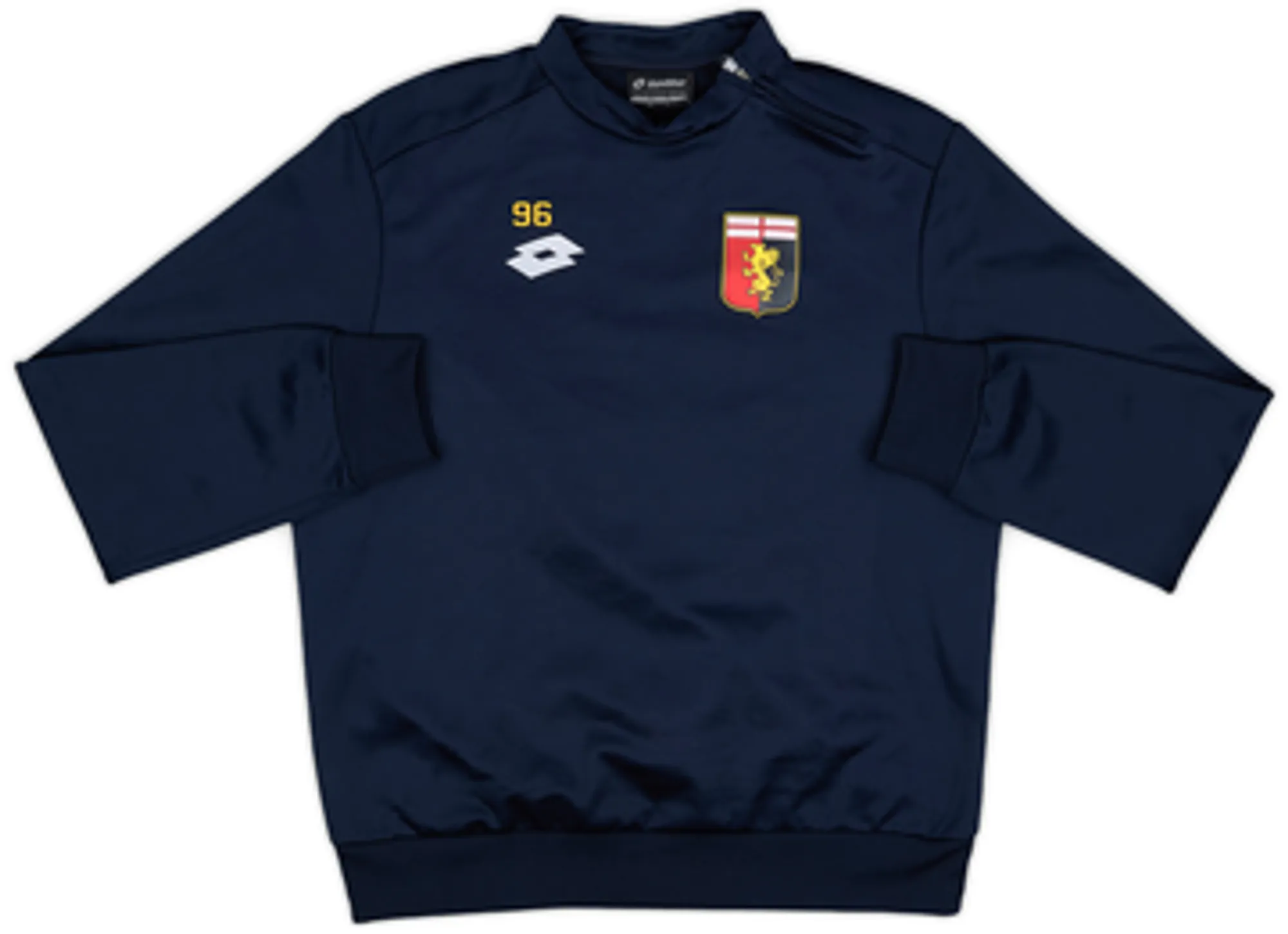 2016-17 Genoa Player Issue Lotto 1/4 Zip Drill Top #96 - 7/10 - (XL)