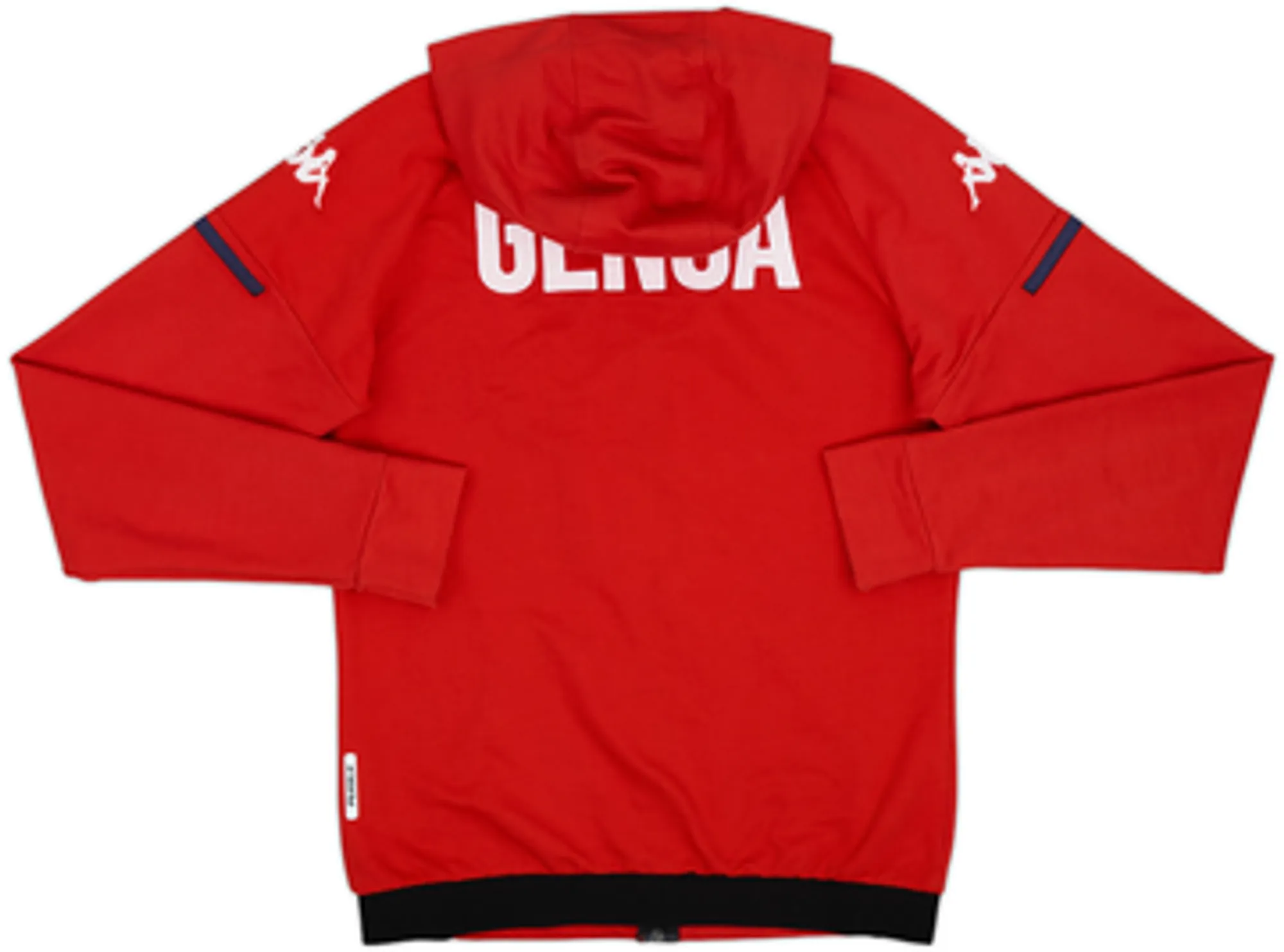 2020-21 Genoa Kappa Hooded Track Jacket - 8/10 - (M)