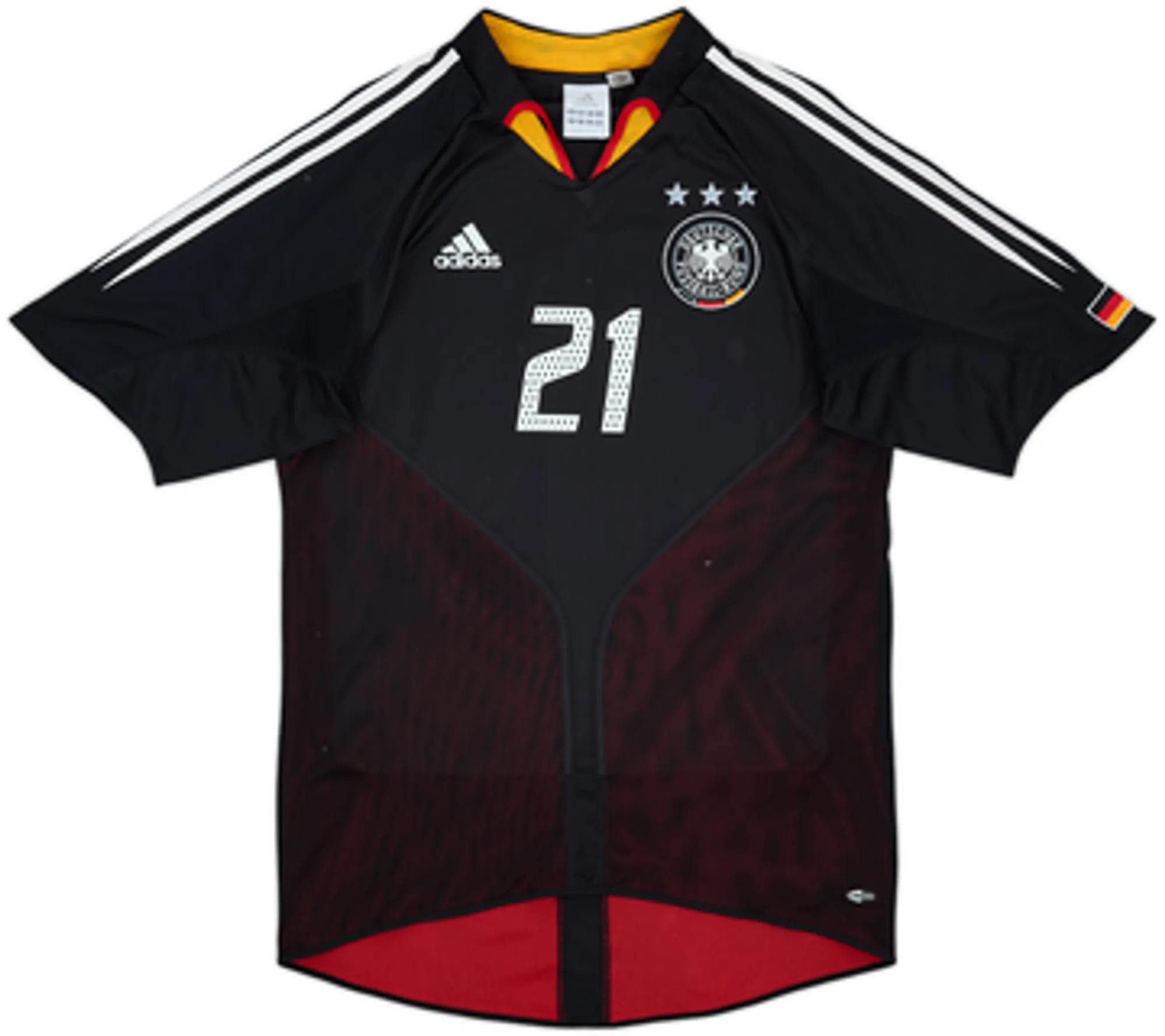 2004-06 Germany Away Shirt Lahm #21 - 8/10 - (S)