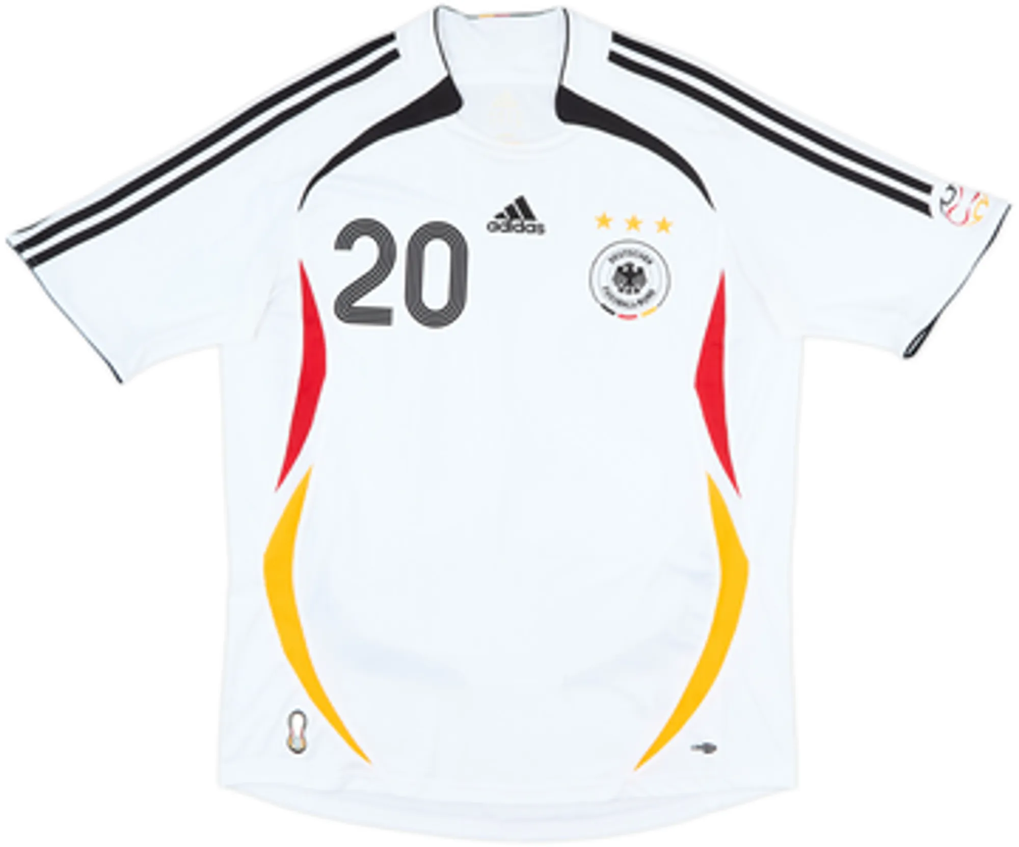 2005-07 Germany Home Shirt Podolski #20EL