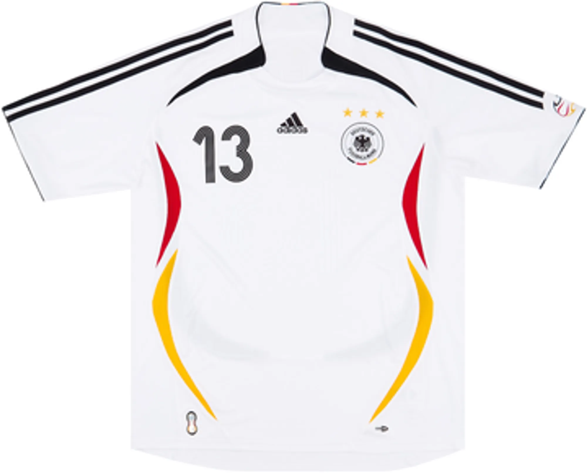 2005-07 Germany Home Shirt Ballack #13EL