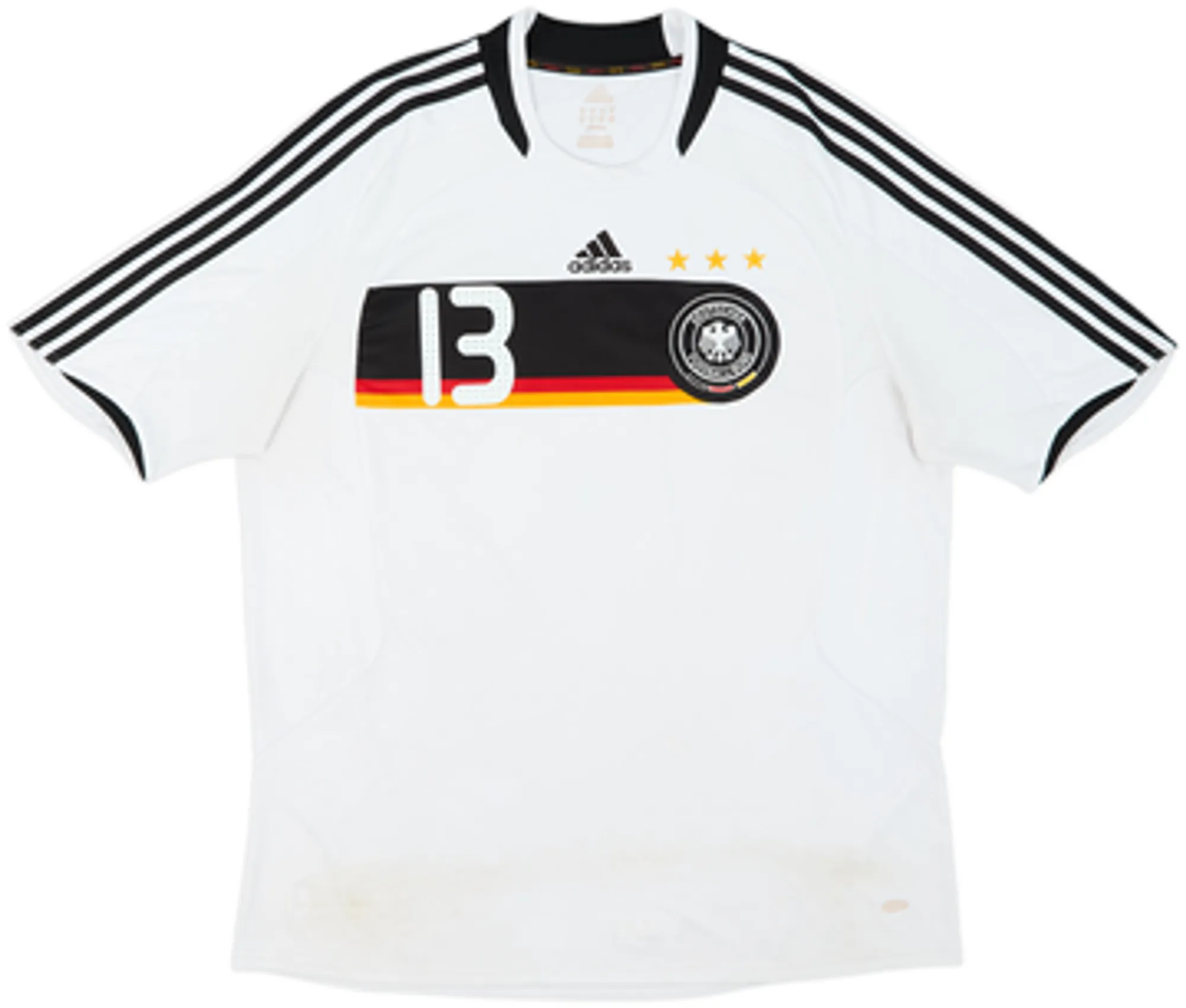 2008-09 Germany Home Shirt Ballack #13 - 4/10 - (XL)