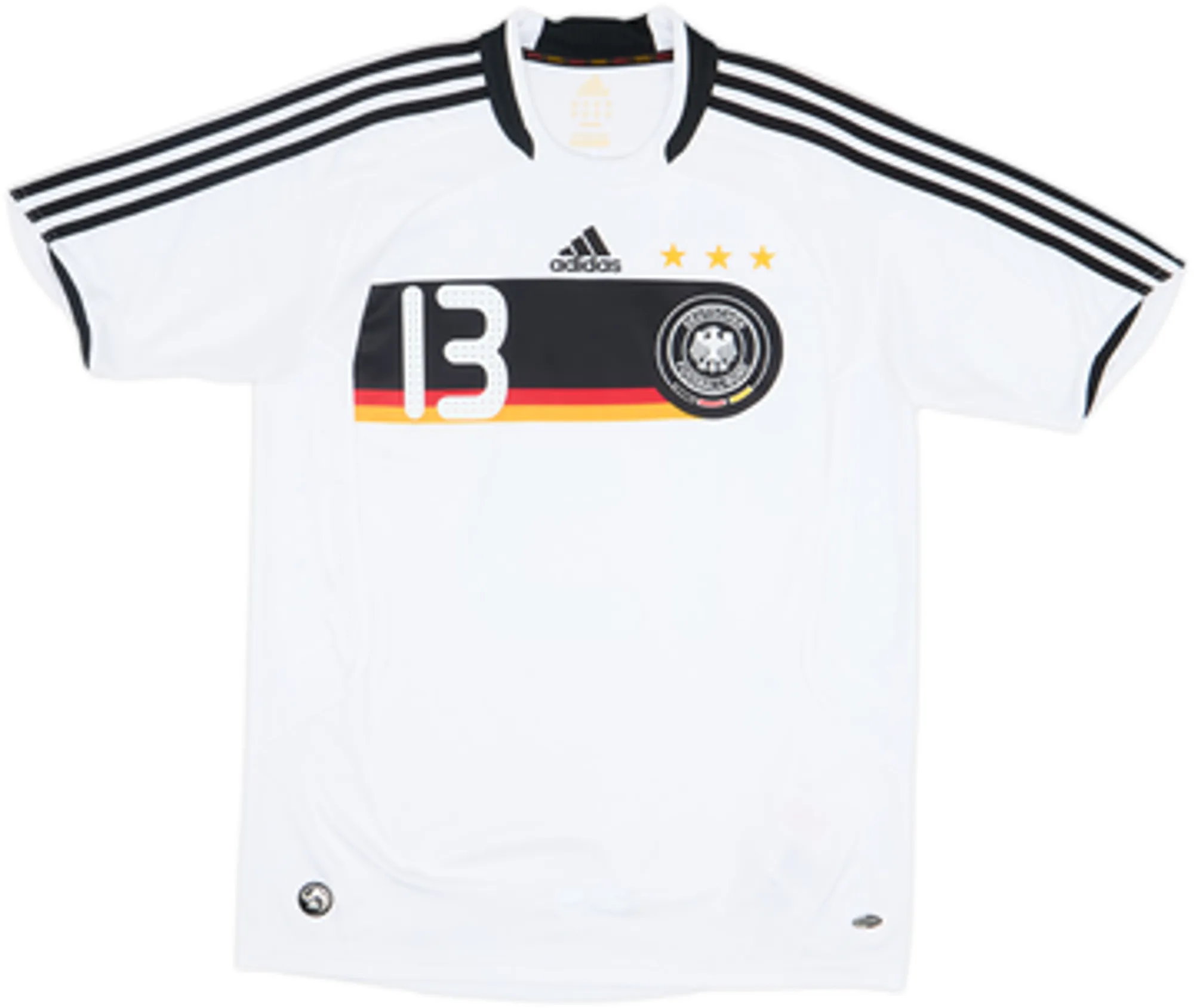 2008-09 Germany Home Shirt Ballack #13 - 7/10 - (L.Boys)