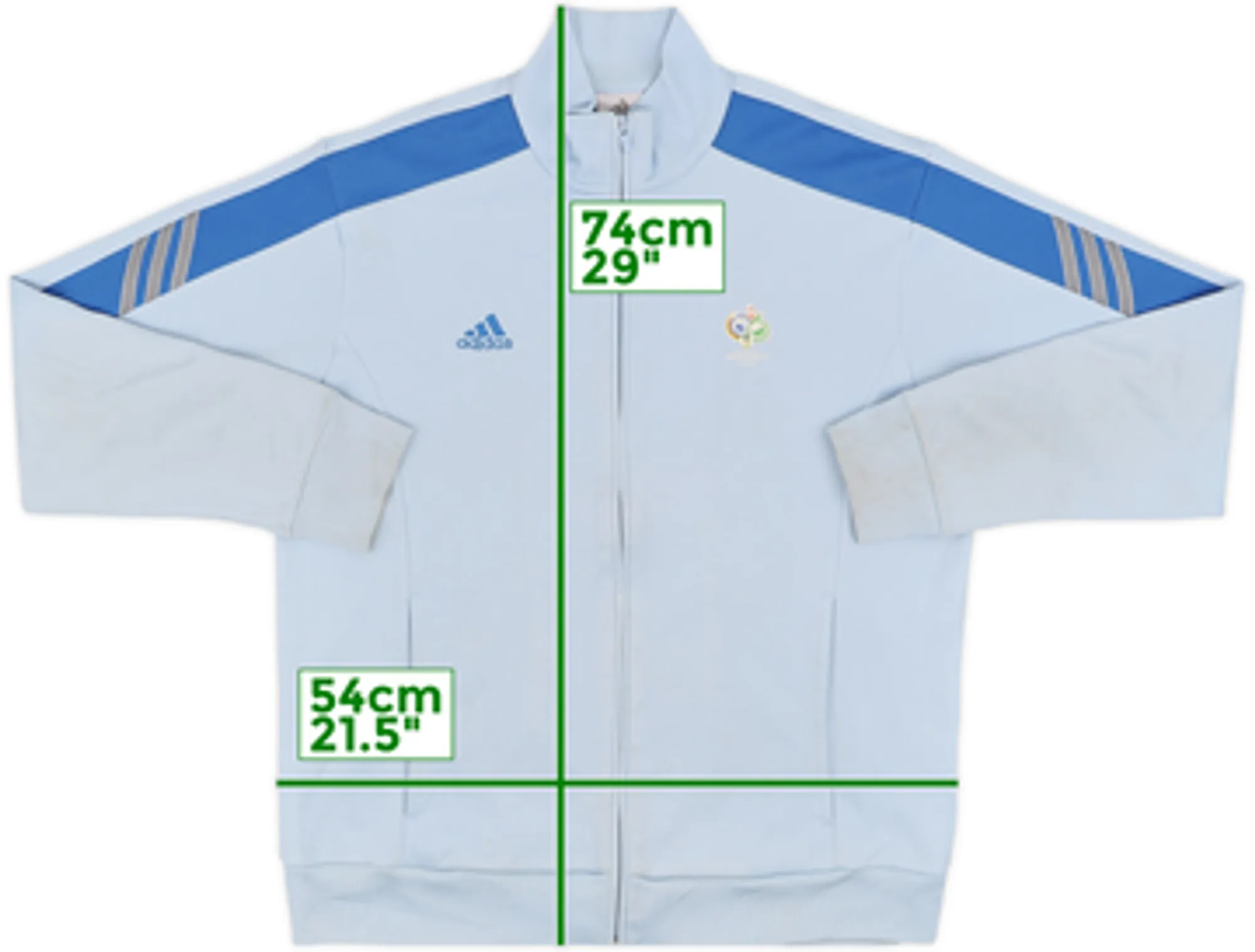 2006-07 Adidas Fifa World Cup Germany Track Jacket - 5/10 - (M)