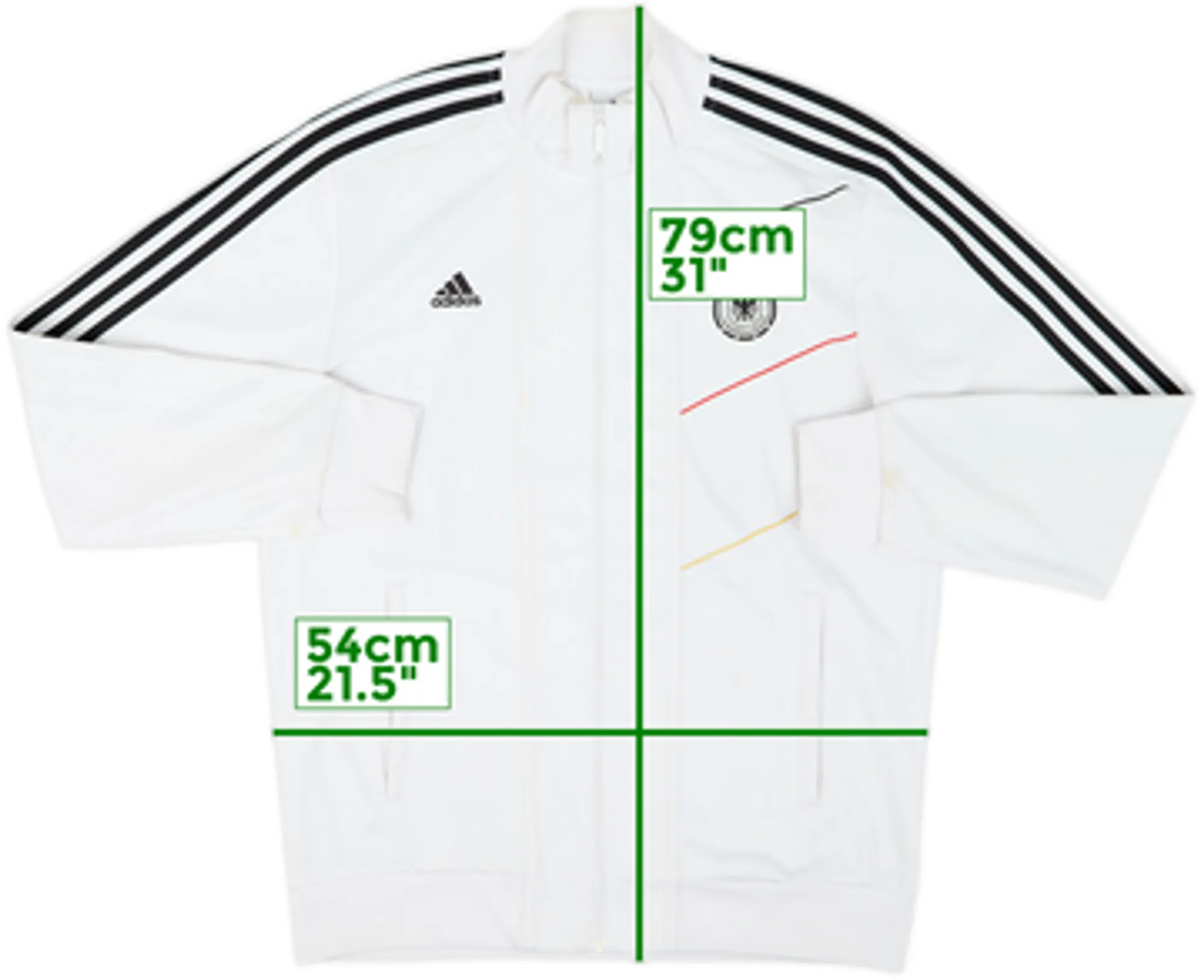 2011-12 Germany adidas Track Jacket - 5/10 - (L)