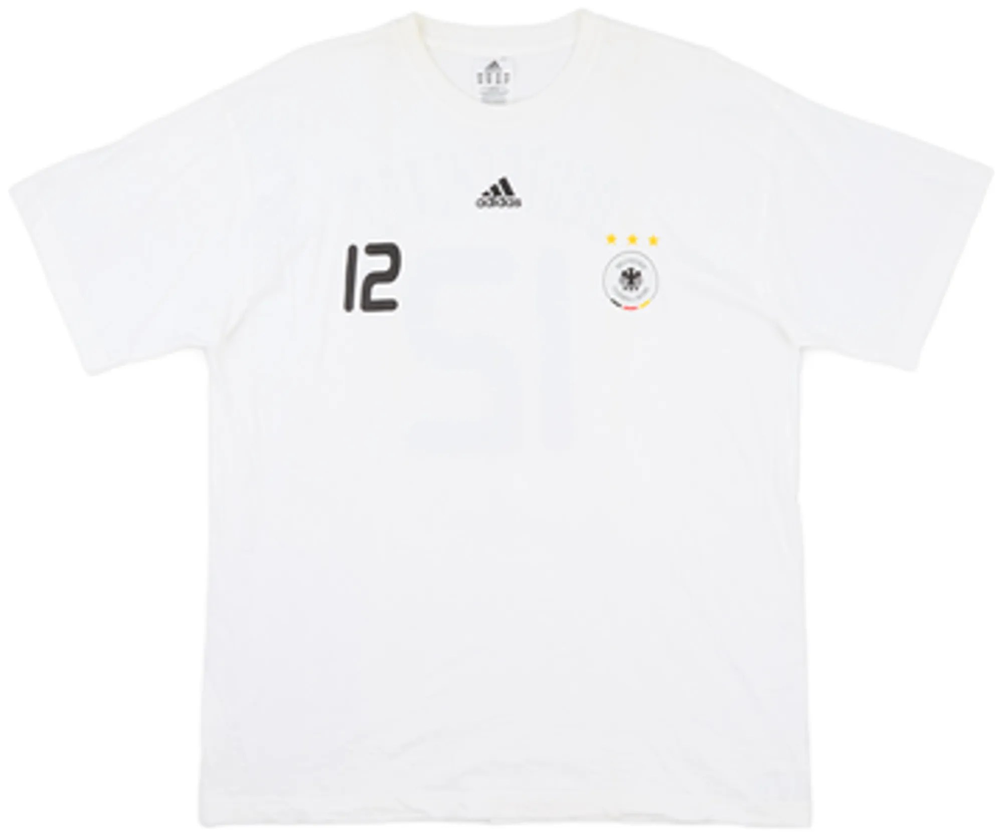 2012 Germany adidas Cotton Tee Deutschland #12 - 9/10 - (XL)