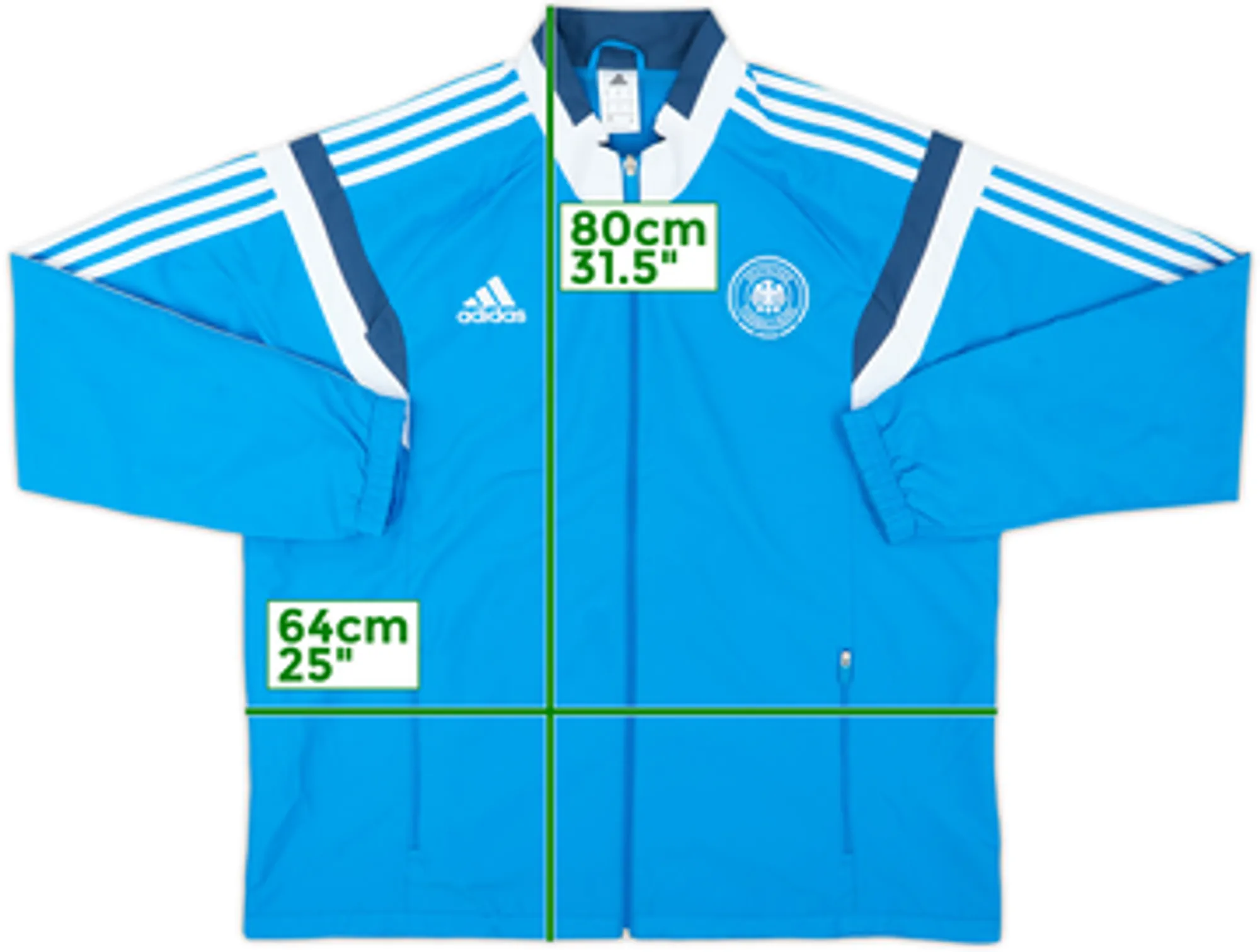 2014-15 Germany adidas Track Jacket - 10/10 - (XL)