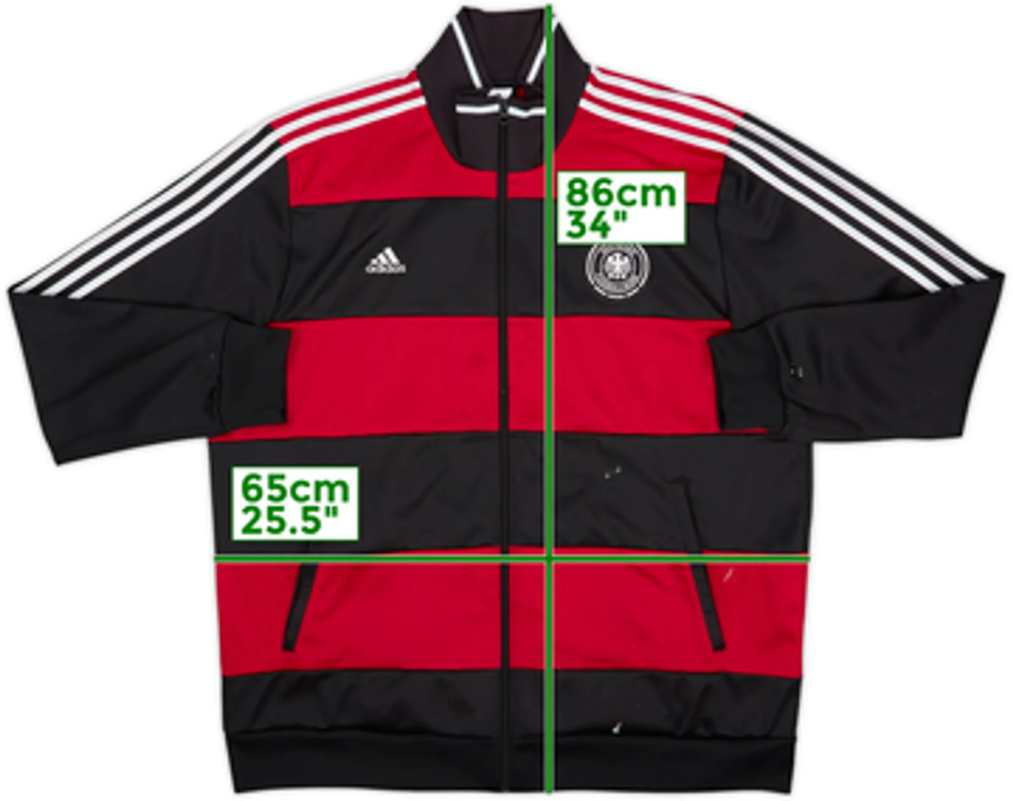 2014-15 Germany adidas Track Jacket - 7/10 - (L)