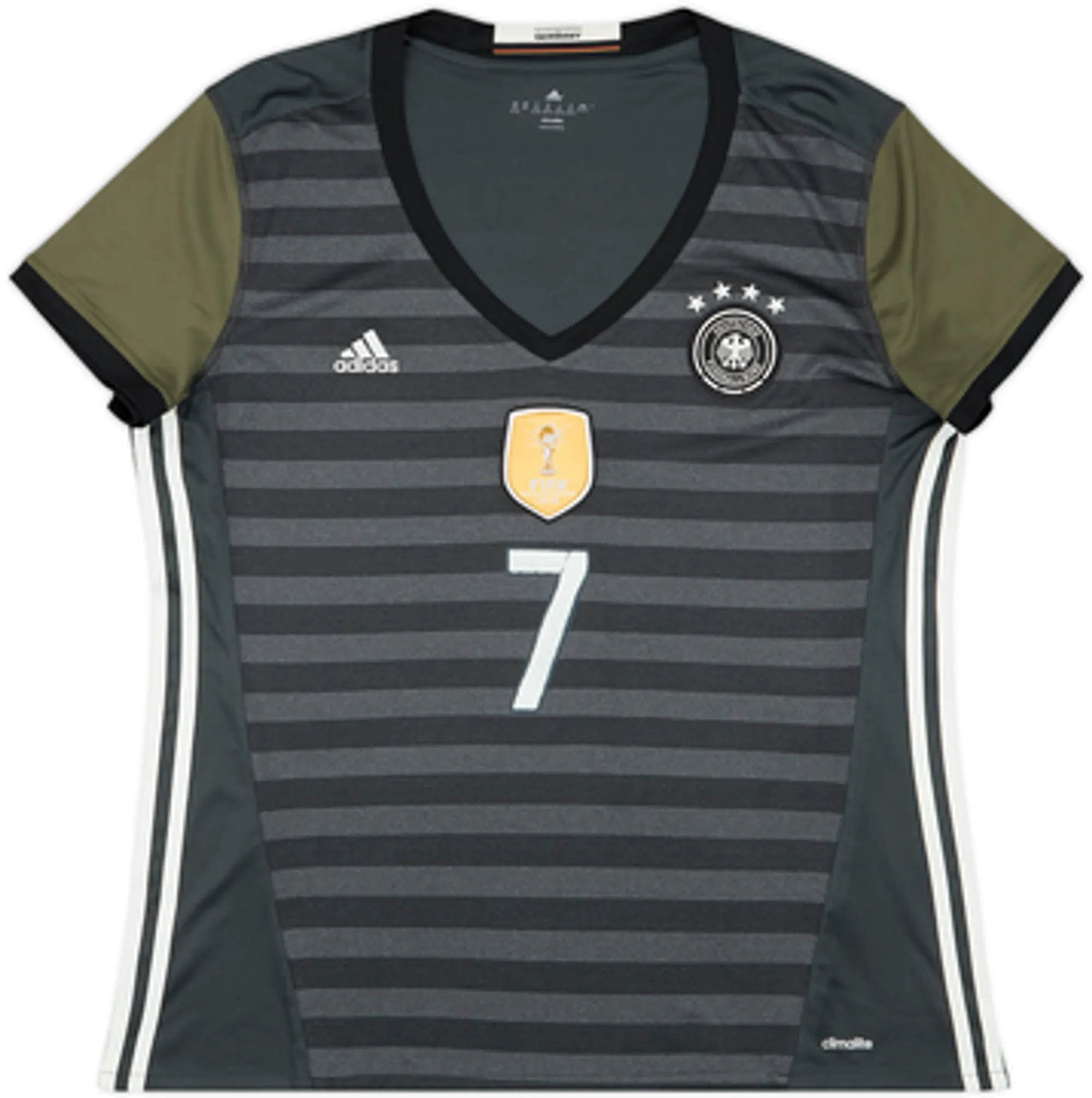 2015-17 Germany Away Shirt Schweinsteiger #7 - 10/10 - (Women's XXL)