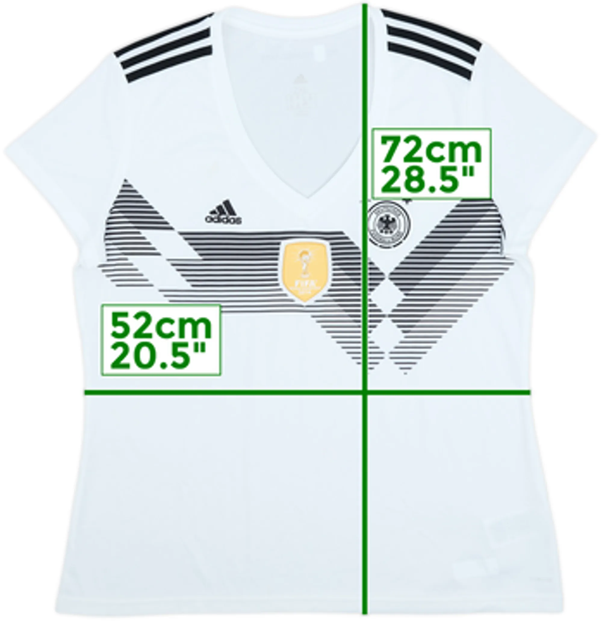2018-19 Germany Home Shirt - 7/10 - (Women's M)