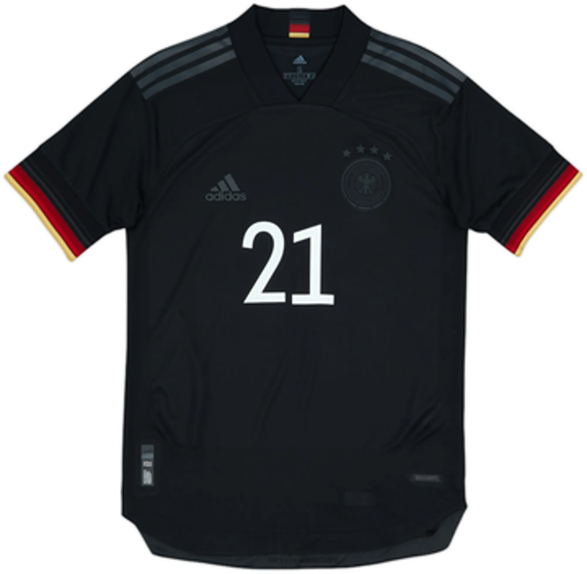 2020-21 Germany Authentic Away Shirt Gundogan #21 - 8/10 - (S)