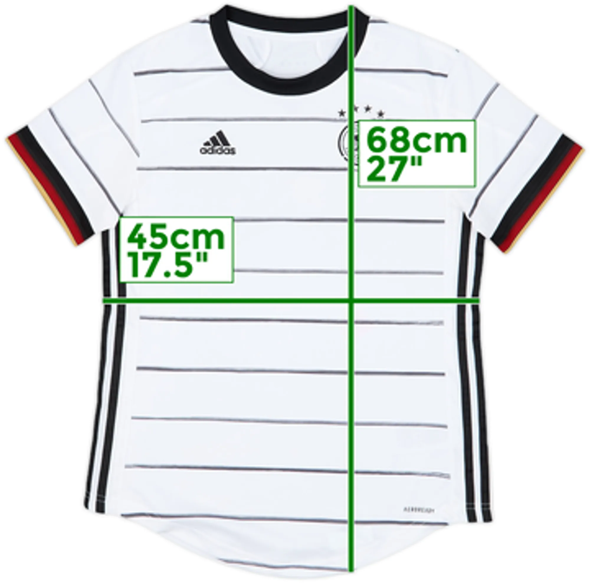 2020-21 Germany Home Shirt - 9/10 - (Women's M)