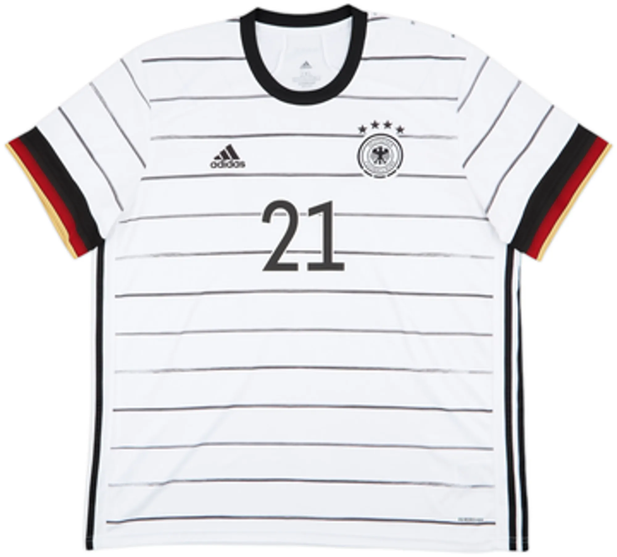 2020-21 Germany Home Shirt Gundogan #21 - 9/10 - (XXL)