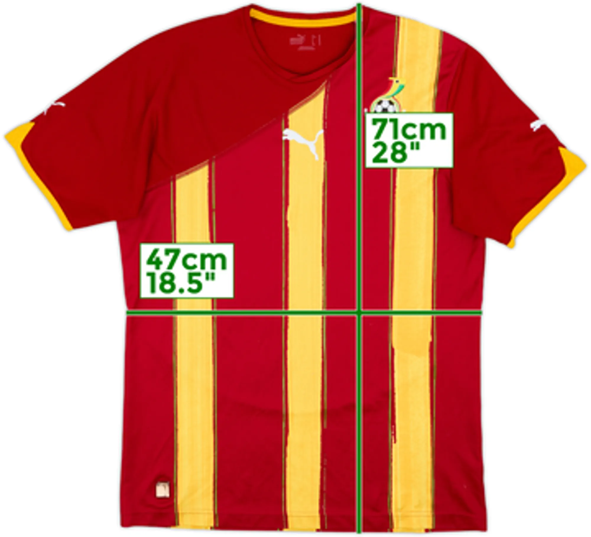 2010-11 Ghana Away Shirt - 8/10 - (L)