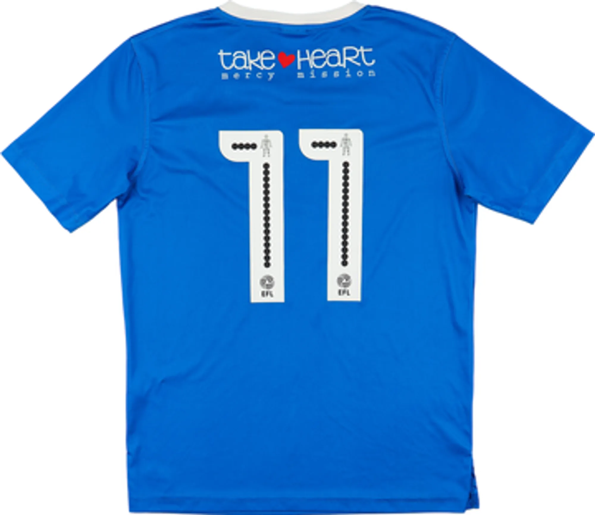 2016-18 Gillingham Home Shirt #11 - 7/10 - (S)