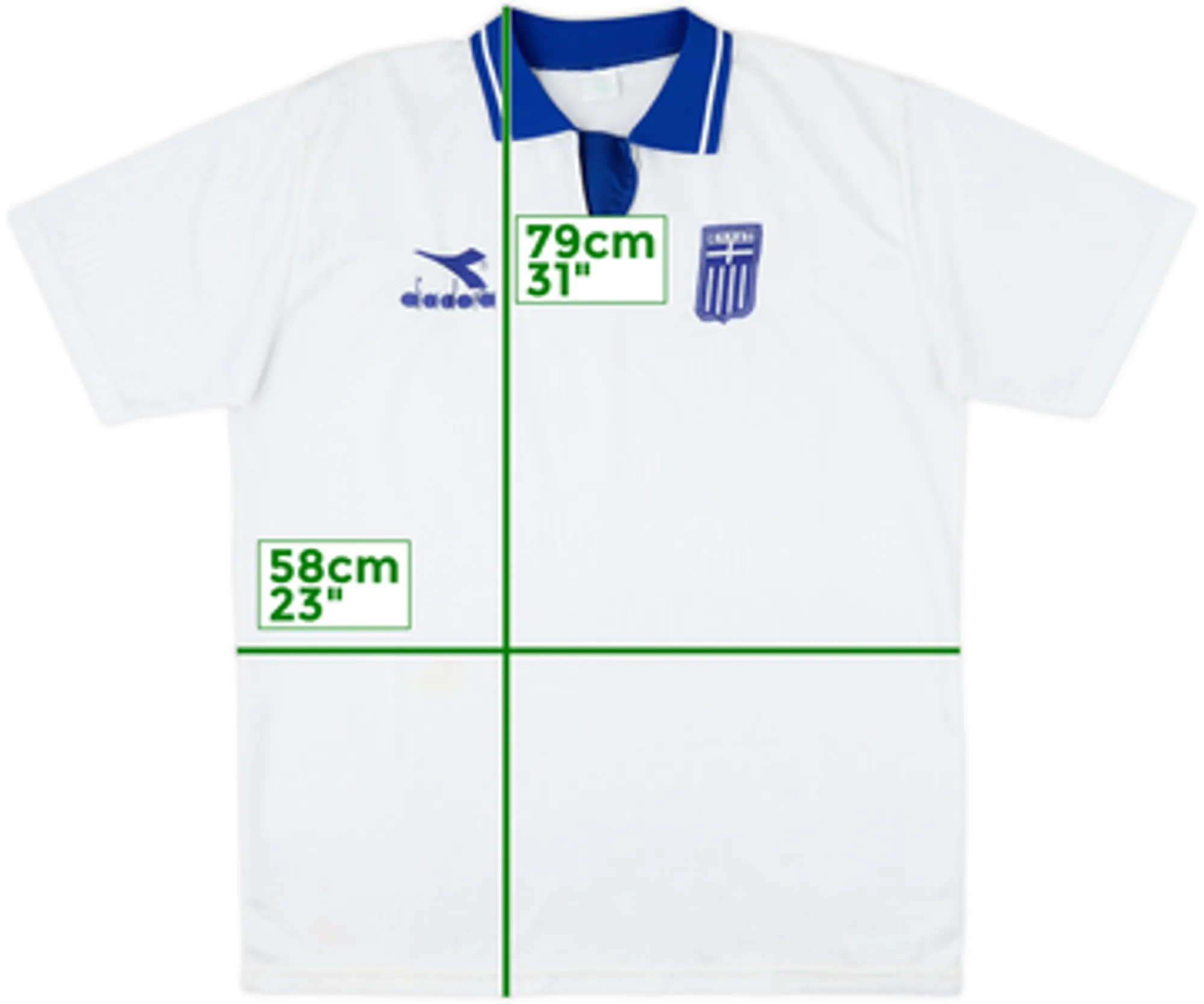 1994-96 Greece Away Shirt - 8/10 - (L)