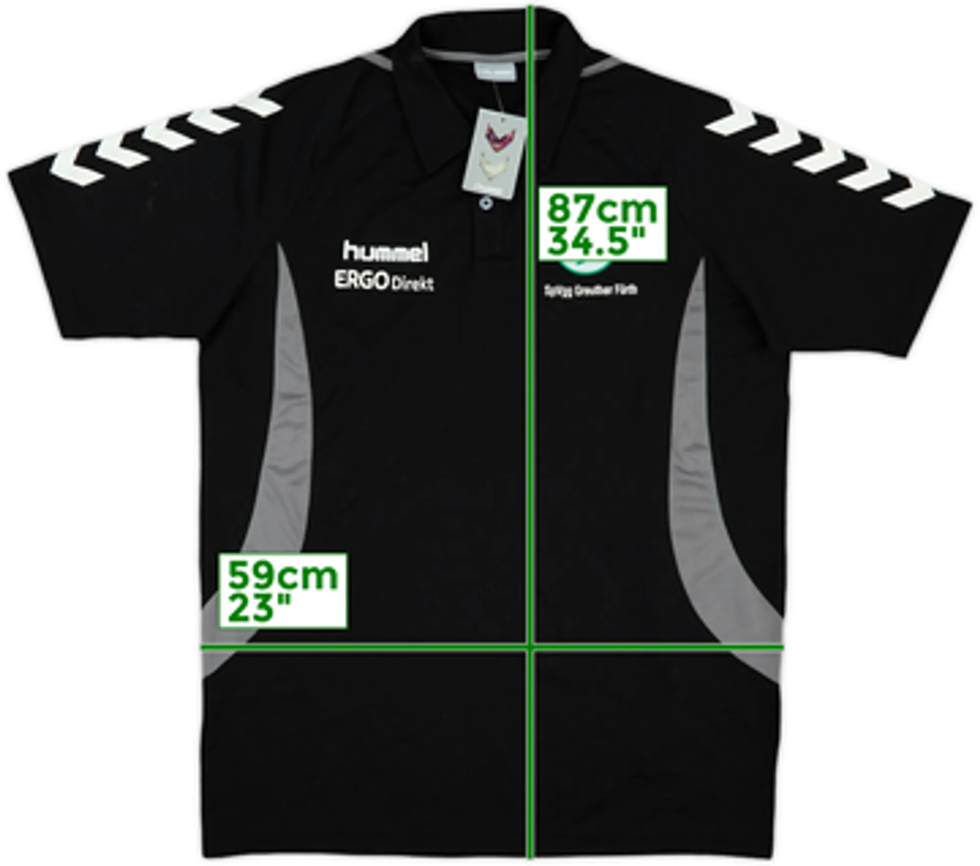 2013-14 Greuther Furth Hummel Polo Shirt (XXL)