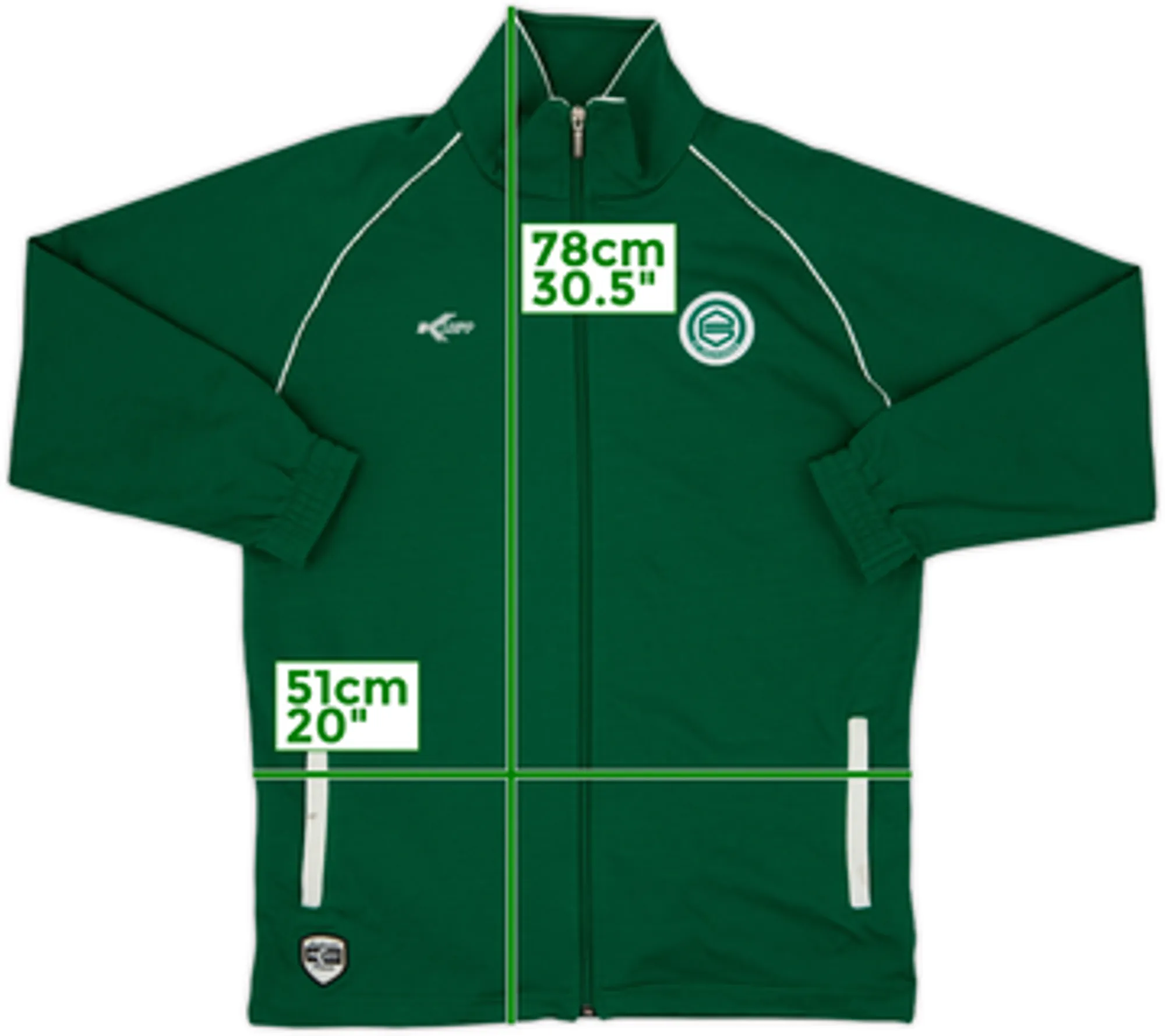 2013-14 Groningen Klupp Track Jacket - 9/10 - (XL.Boys)