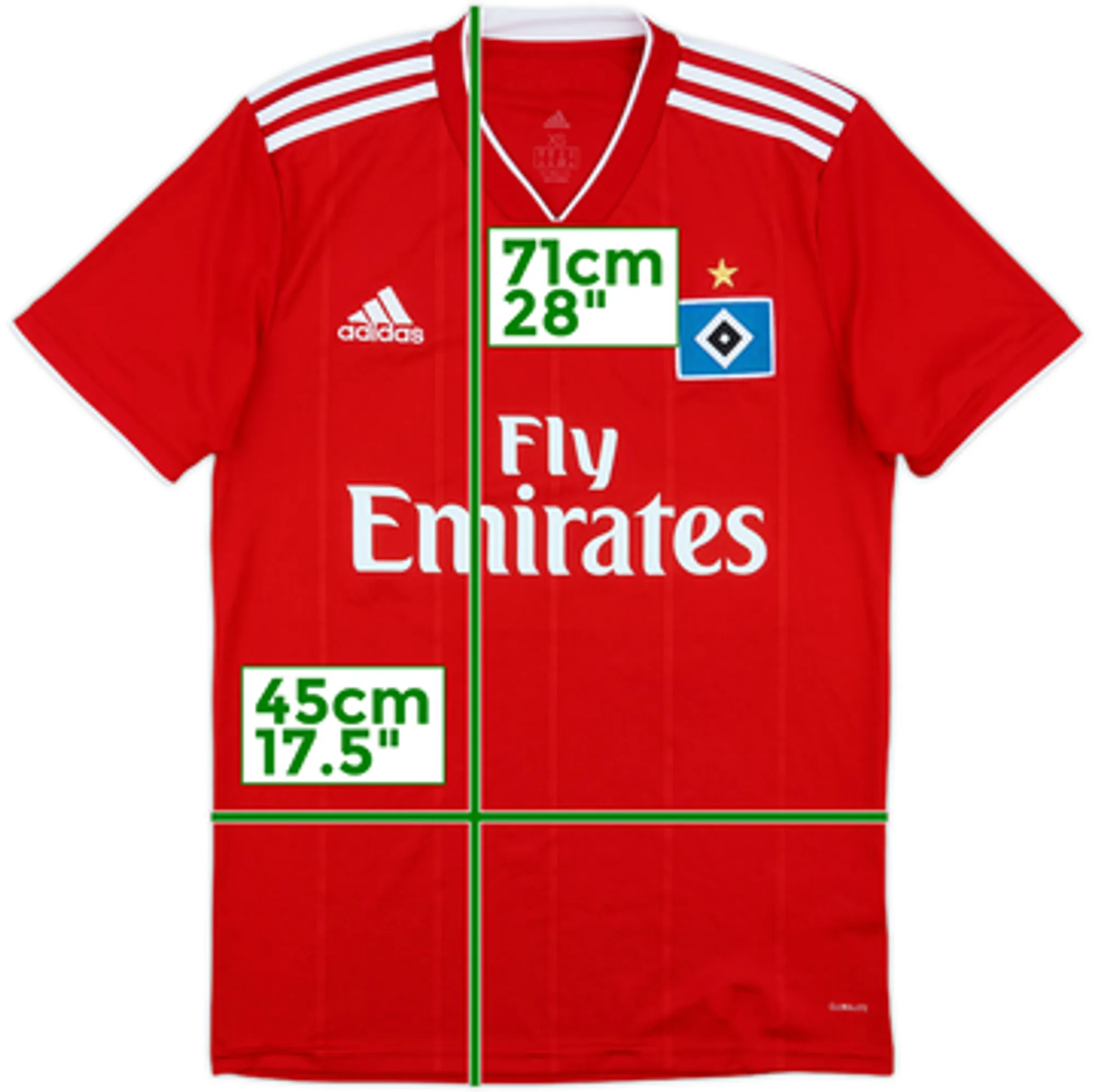 2018-19 Hamburg Away Shirt - 10/10 - (XS)
