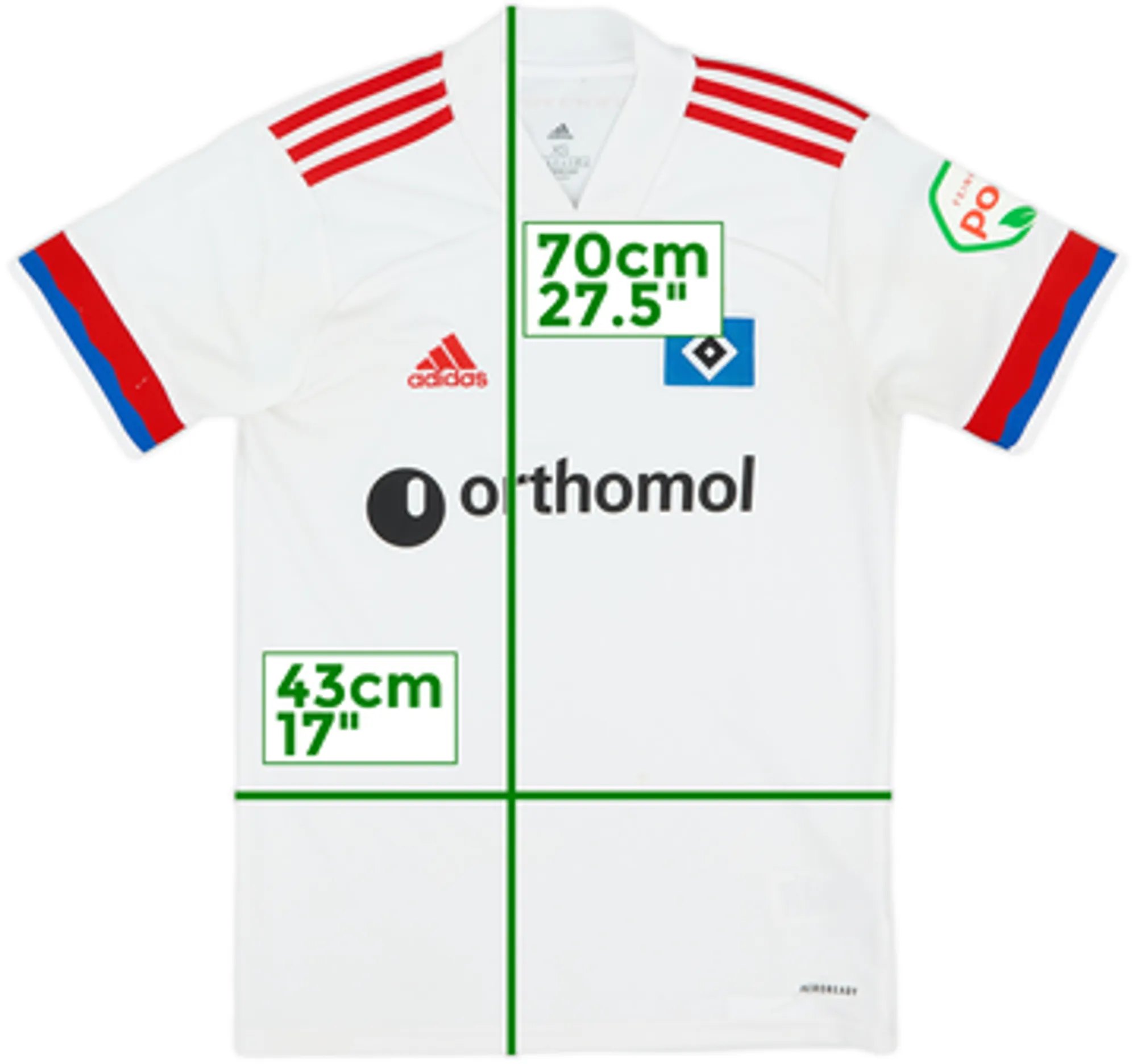 2020-21 Hamburg Home Shirt - 8/10 - (M)