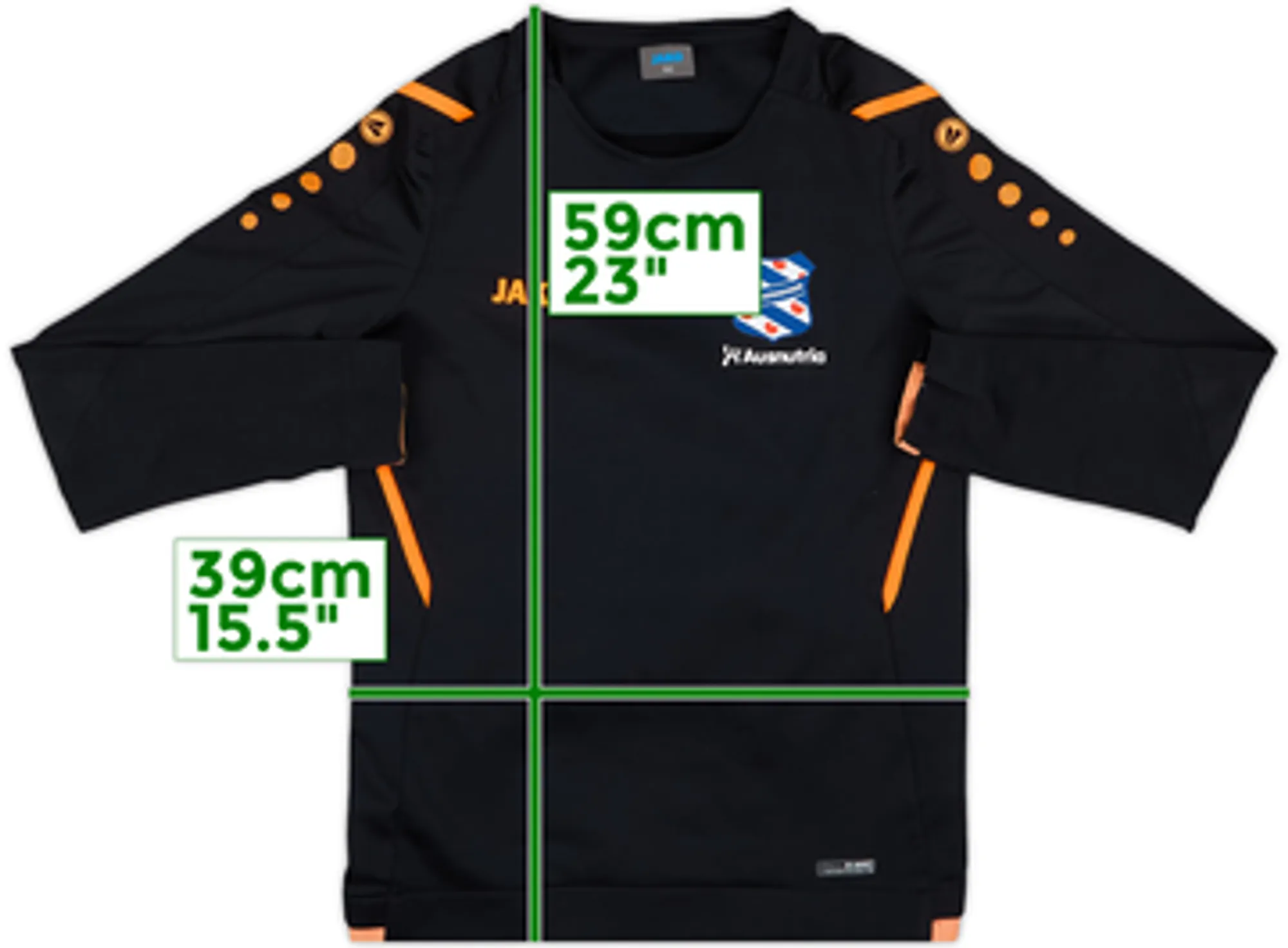 2019-20 Heerenveen Jako Sweat Top - 7/10 - (M.Boys)