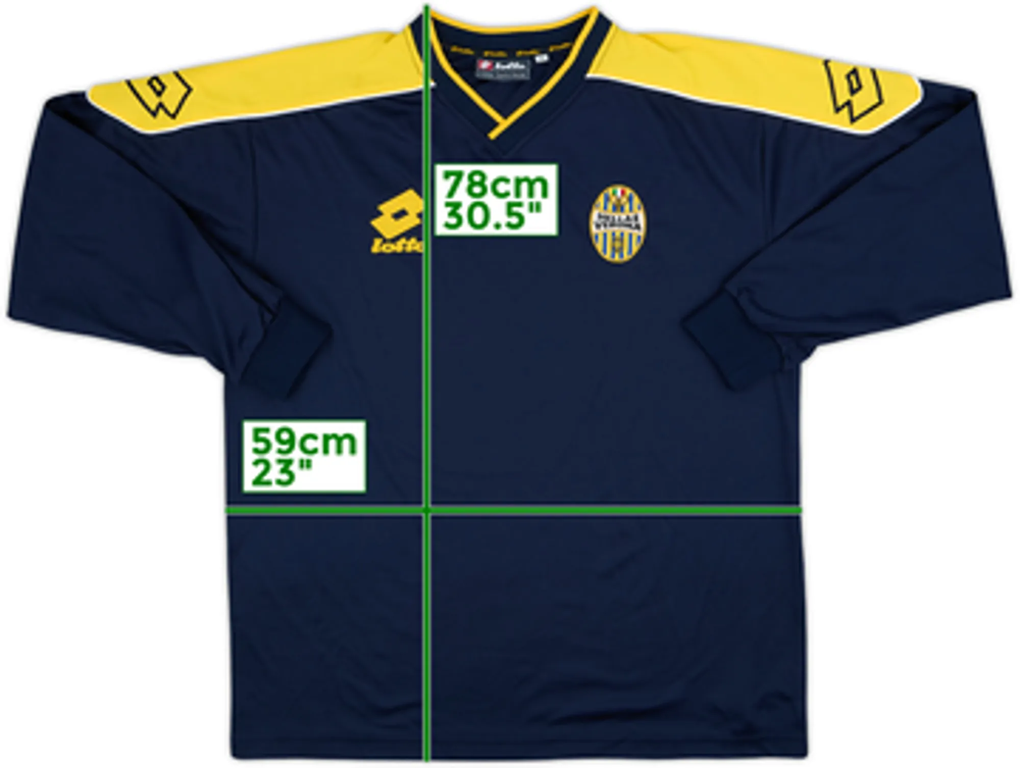 2000-02 Hellas Verona Lotto Training L/S Shirt - 10/10 - (XL)