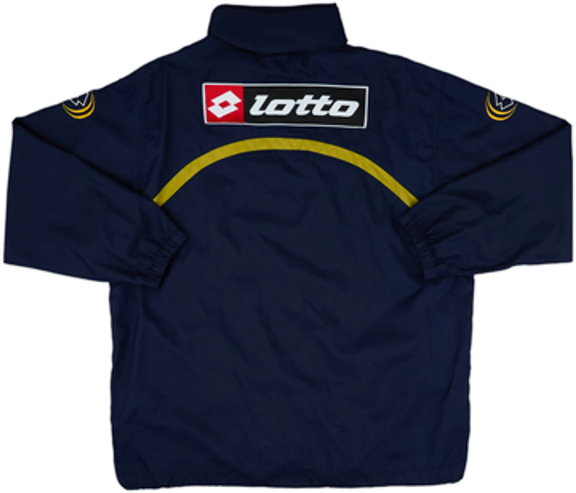 2001-02 Hellas Verona Lotto Hooded Rain Jacket - 9/10 - (L)