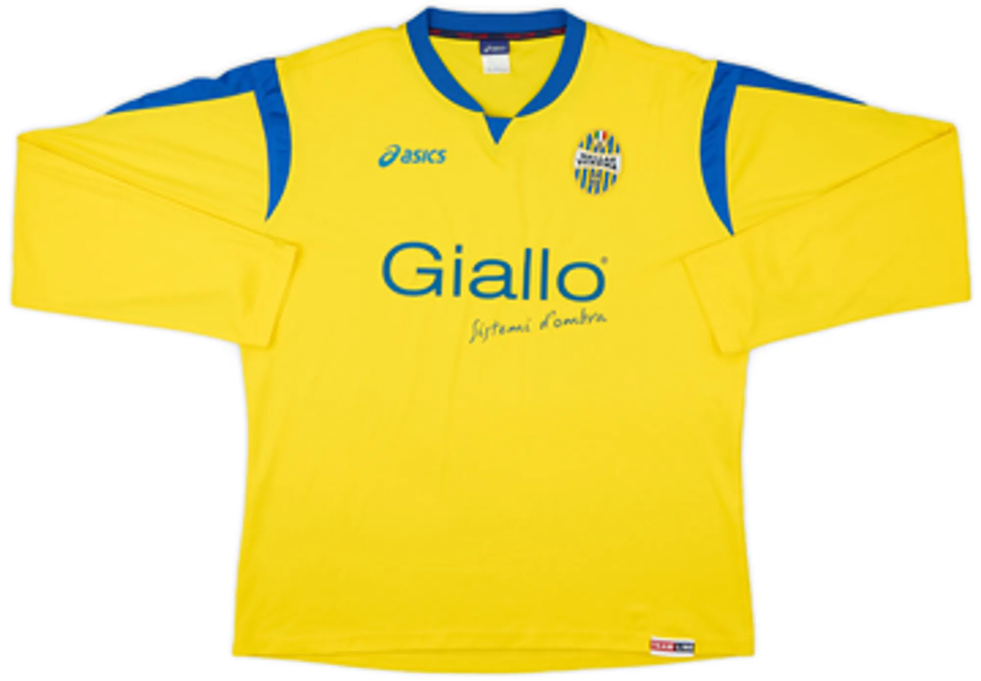 2008-09 Hellas Verona Asics Training L/S Shirt - 8/10 - (XL)