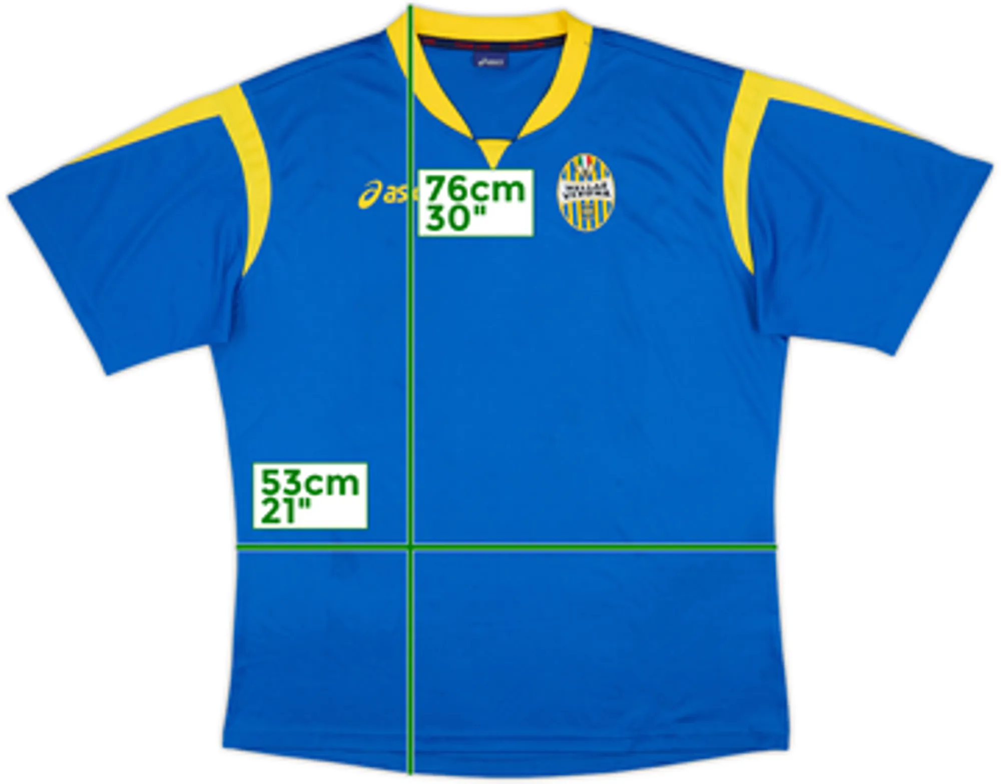 2009-10 Hellas Verona Asics Training Shirt - 8/10 - (XL)