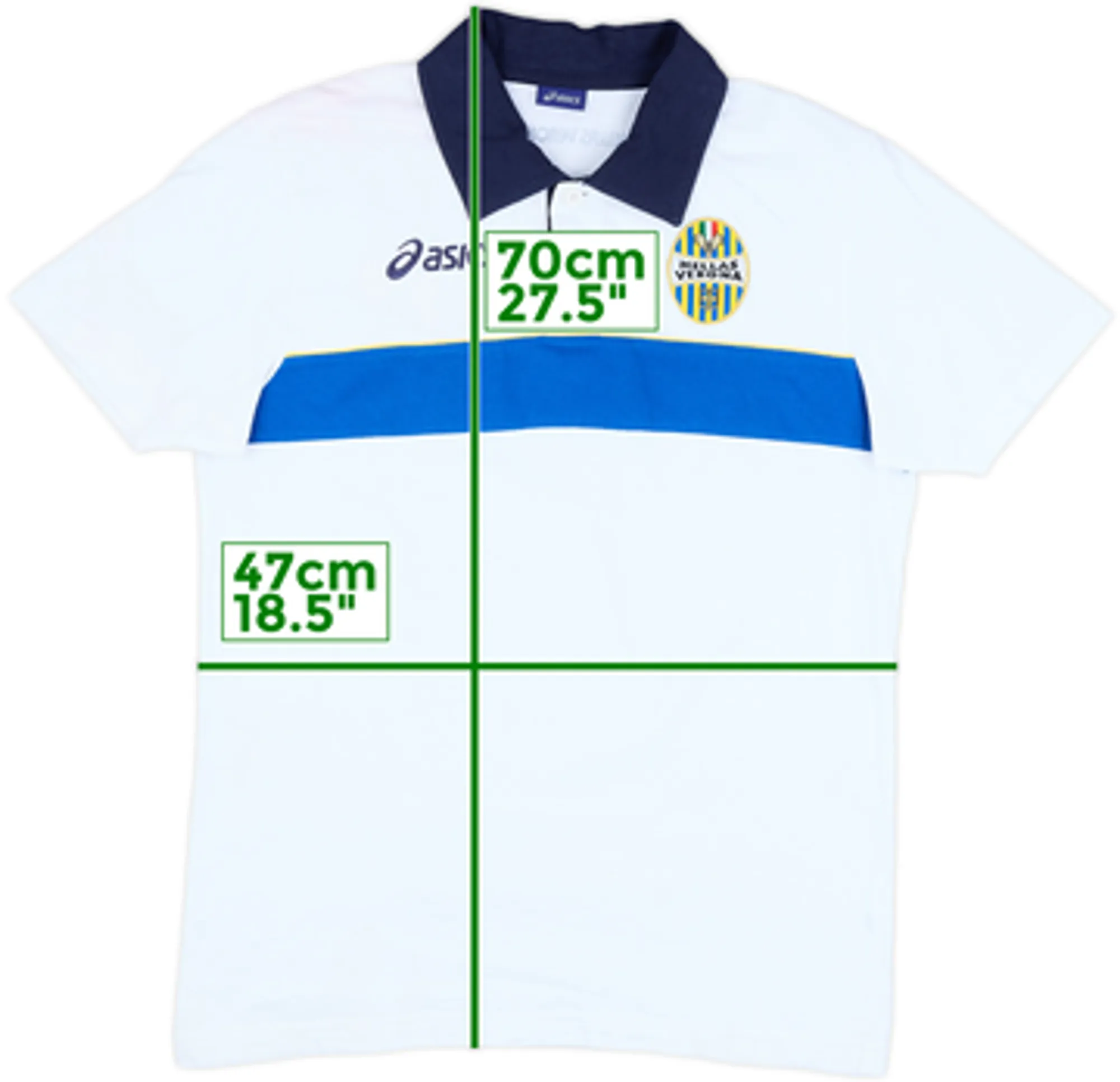 2010-11 Hellas Verona Asics Polo Shirt - 5/10 - (S)