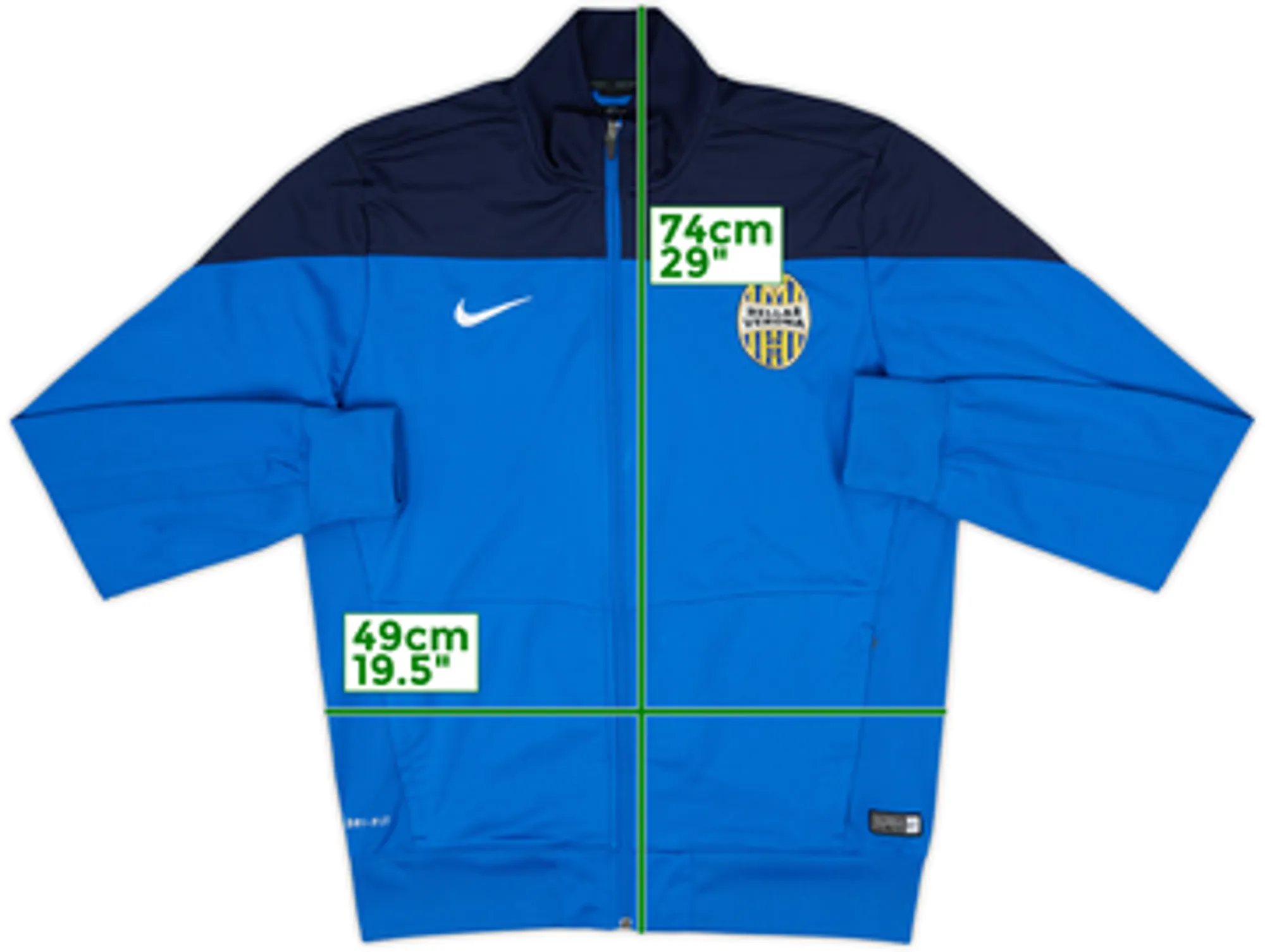 2014-15 Hellas Verona Nike Track Jacket - 8/10 - (M)