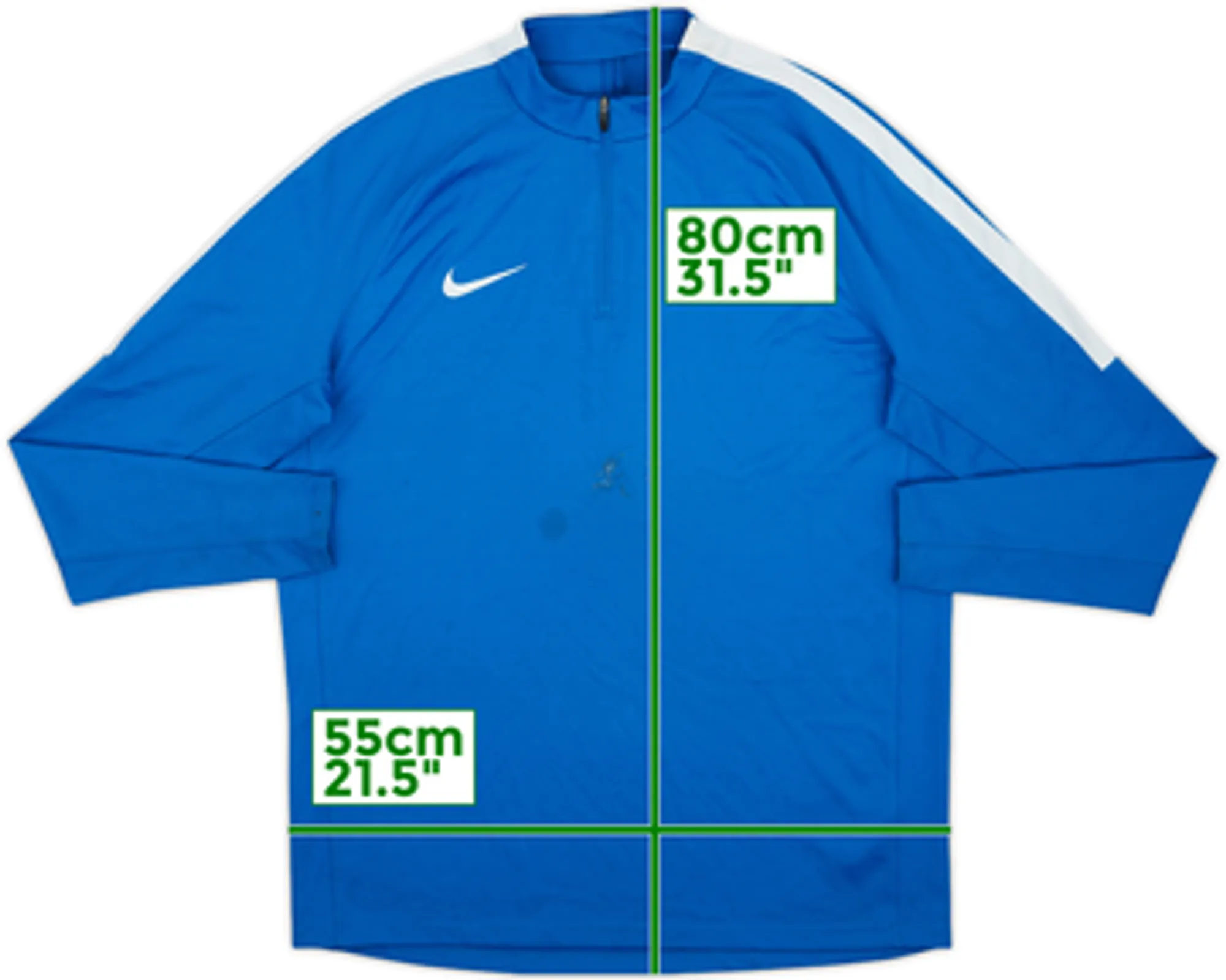 2017-18 Hellas Verona Nike 1/4 Zip Training Shirt - 5/10 - (XL)