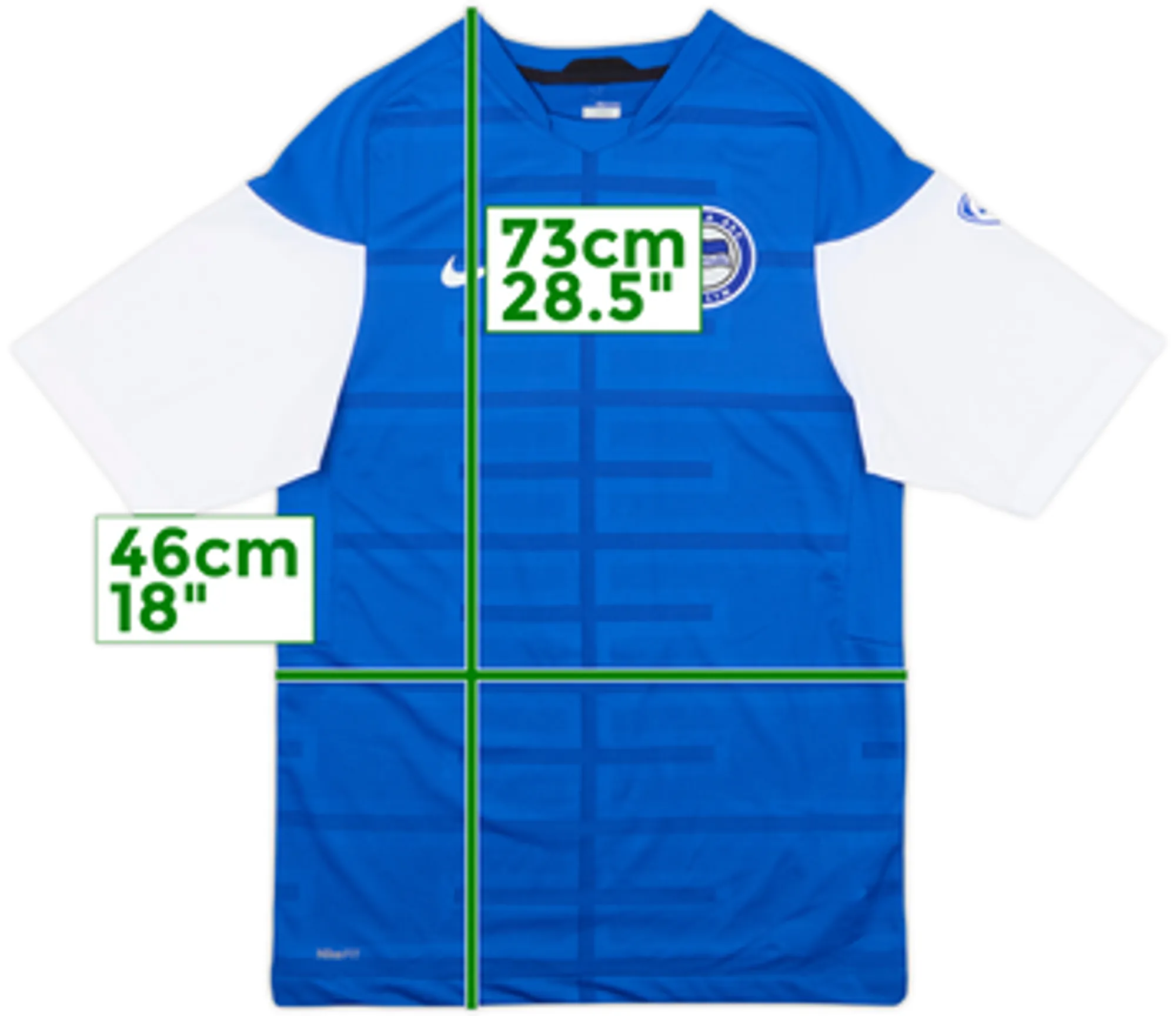2009-10 Hertha Berlin Nike Training Shirt - 8/10 - (S)